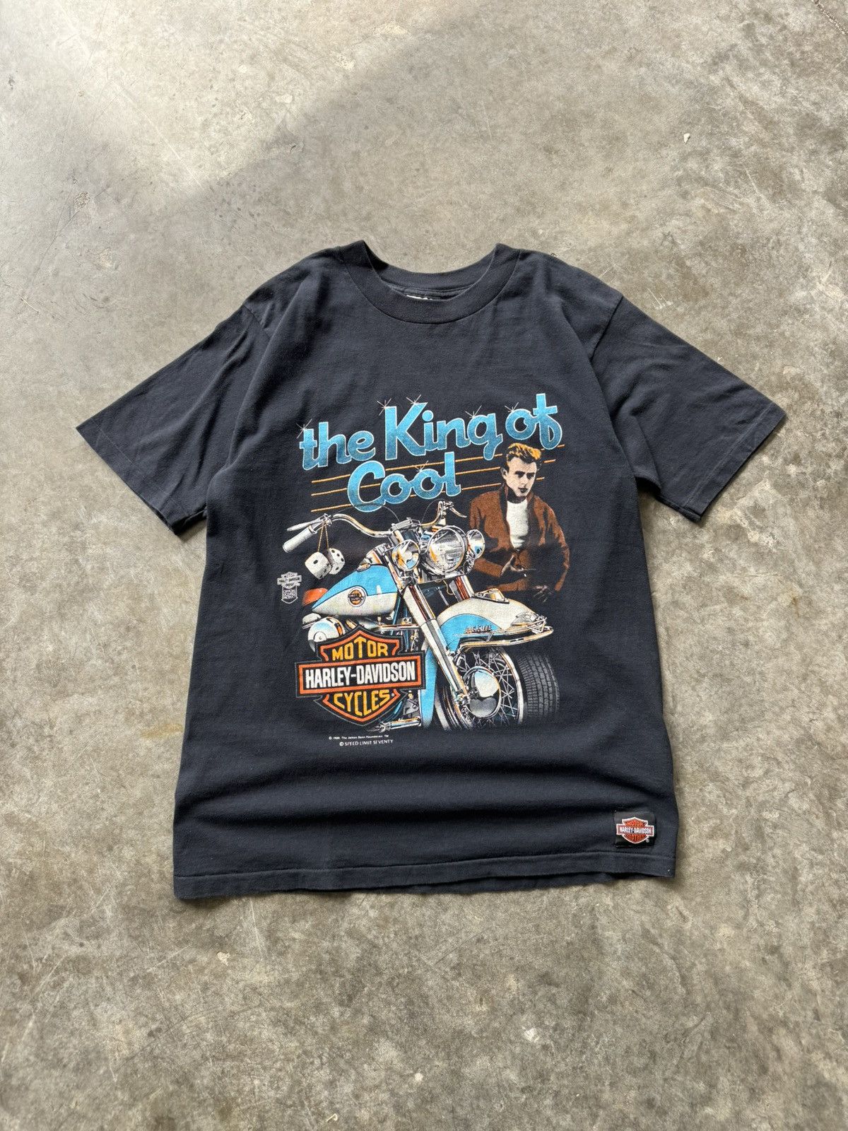 Harley Davidson × Vintage Vintage 1986 Harley Davidson Graphic Tee True Vintage Size US L / EU 52-54 / 3 - 2 Thumbnail