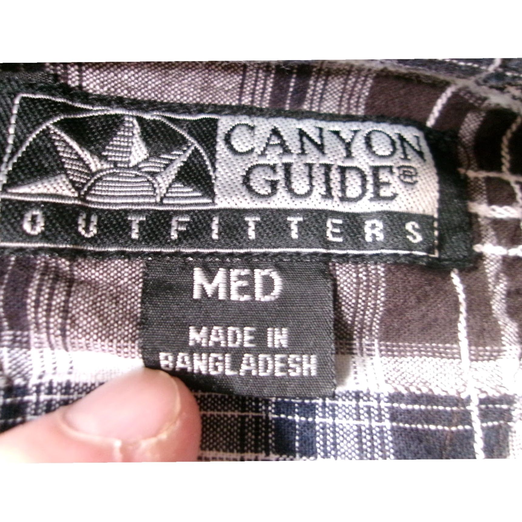 Lumberjack VINTAGE Canyon Guide Men’s Medium Flannel Shirt Long Sleeve Black Plaid Casual Outdoor Workwear Size US M / EU 48-50 / 2 - 6 Thumbnail