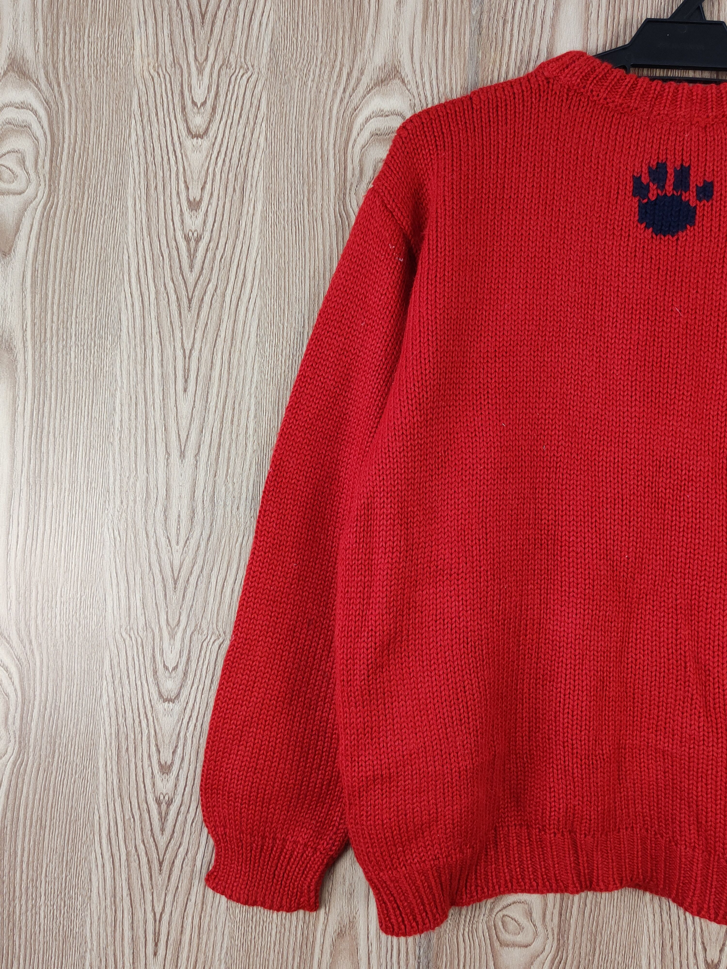 Cartoon Network × Japanese Brand Snoopy Red Knitwear Sweatshirts #W824 Size L / US 10 / IT 46 - 10 Thumbnail