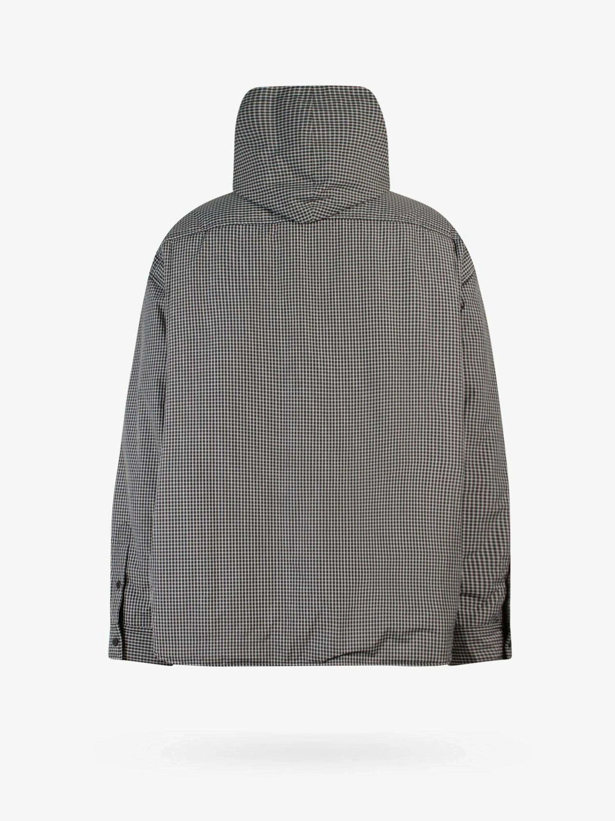 Balenciaga o1s1wg111225 Shirt Parka in Multicolor Size US M / EU 48-50 / 2 - 4 Thumbnail