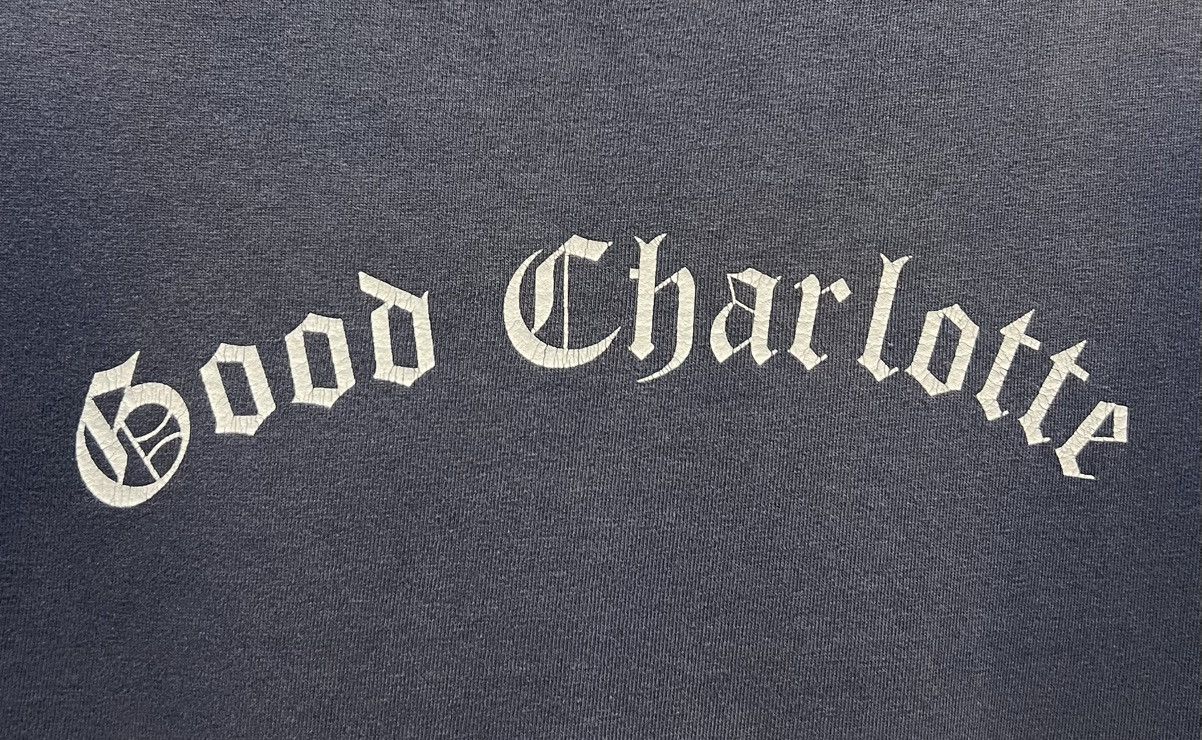 Band Tees × Vintage VINTAGE ROCK BAND GOOD CHARLOTTE SHIRT Size US S / EU 44-46 / 1 - 3 Thumbnail