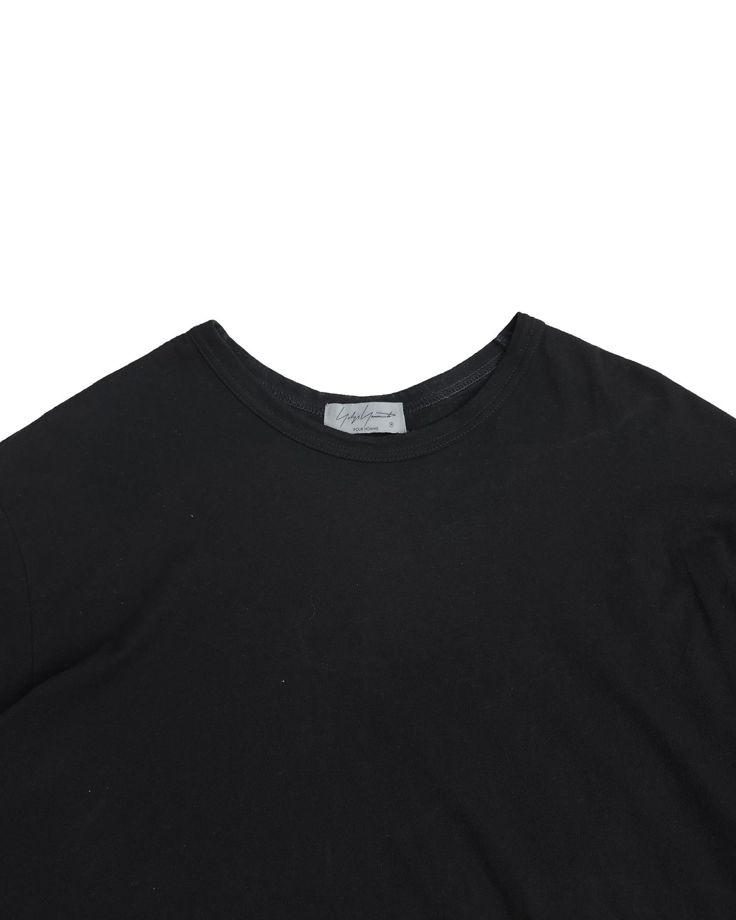 Yohji Yamamoto Yohji Yamamoto Pour Homme Cotton Single Jersey Tee Shirt Size US L / EU 52-54 / 3 - 2 Thumbnail