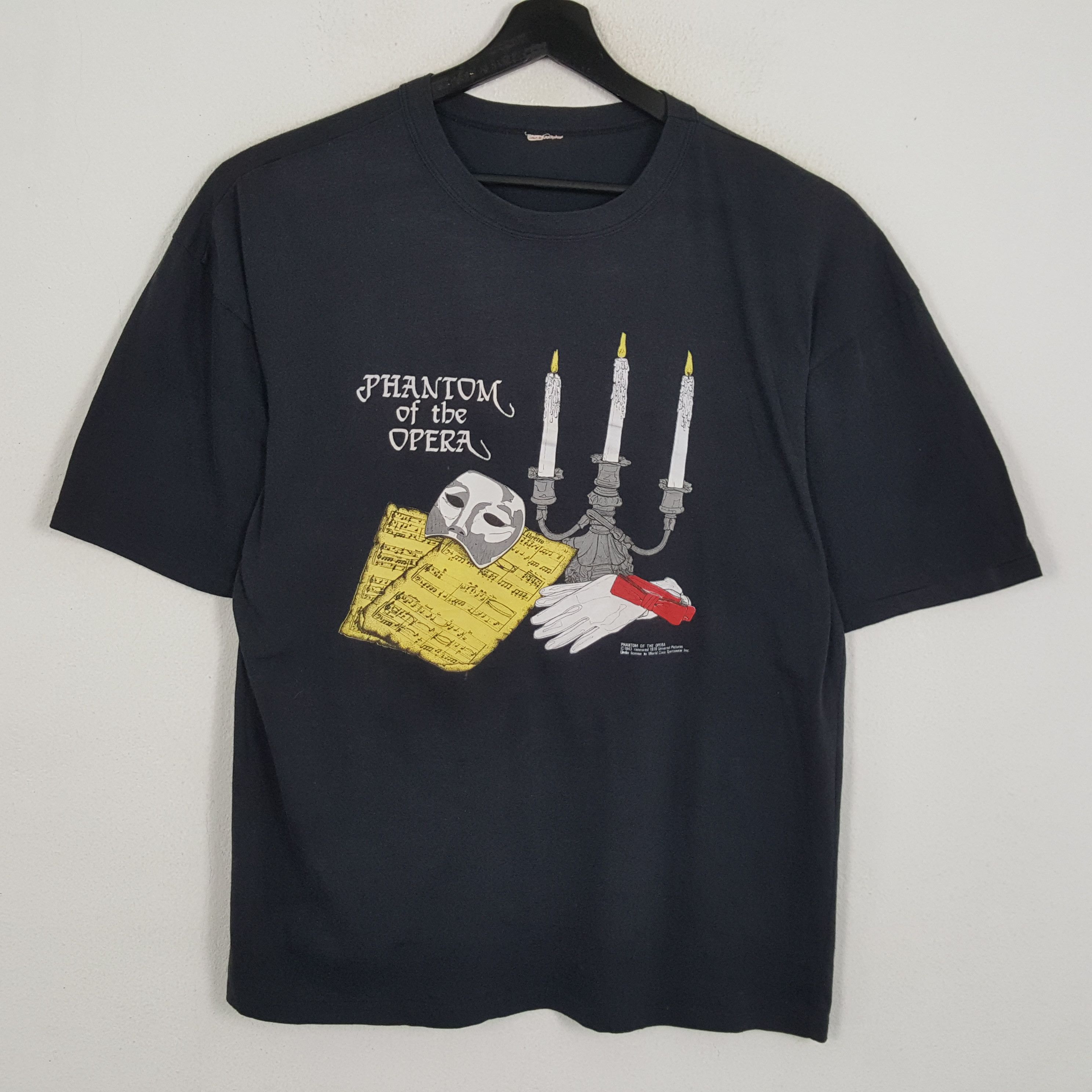Vintage PHANTOM OF THE OPERA Streetwear Style Vintage Tshirt Size US L / EU 52-54 / 3 - 1 Thumbnail