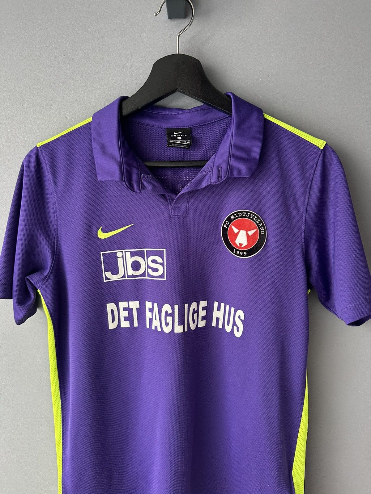 Nike 2016 Nike Midtjylland Away #3 Tim Sparv jersey shirt Size US S / EU 44-46 / 1 - 5 Thumbnail
