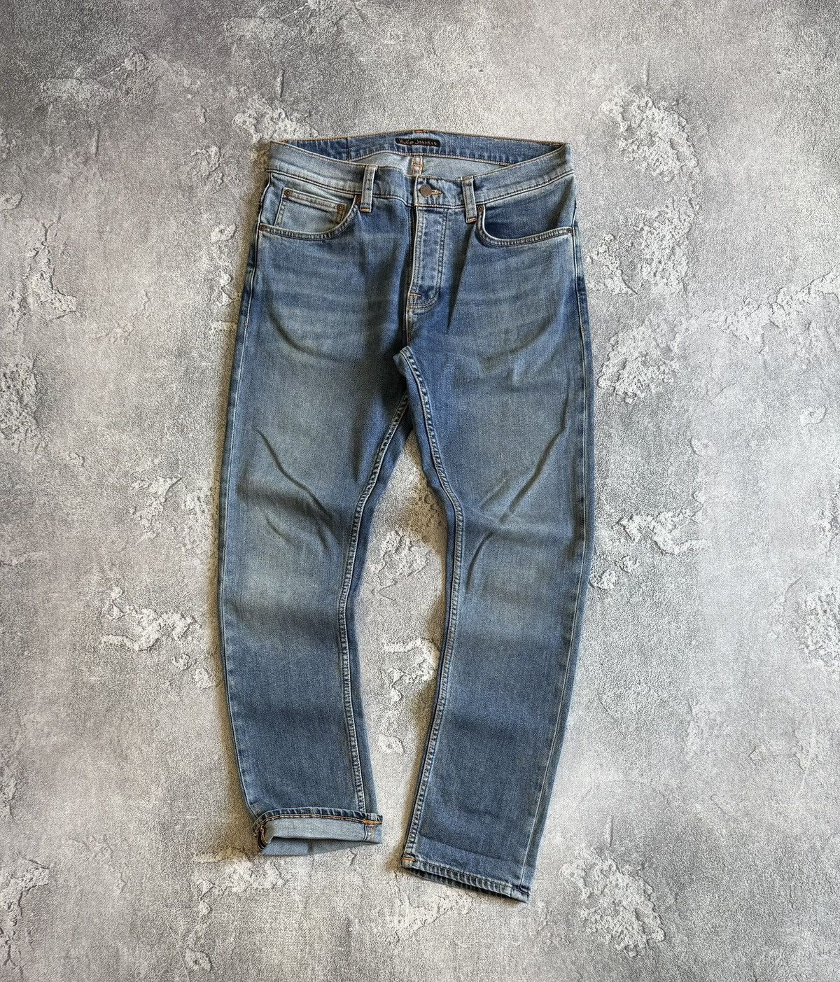 Nudie Jeans Nudie Jeans co 32/30 Grim Tim denim pants trousers jeans 👖 Size US 32 / EU 48 - 7 Thumbnail