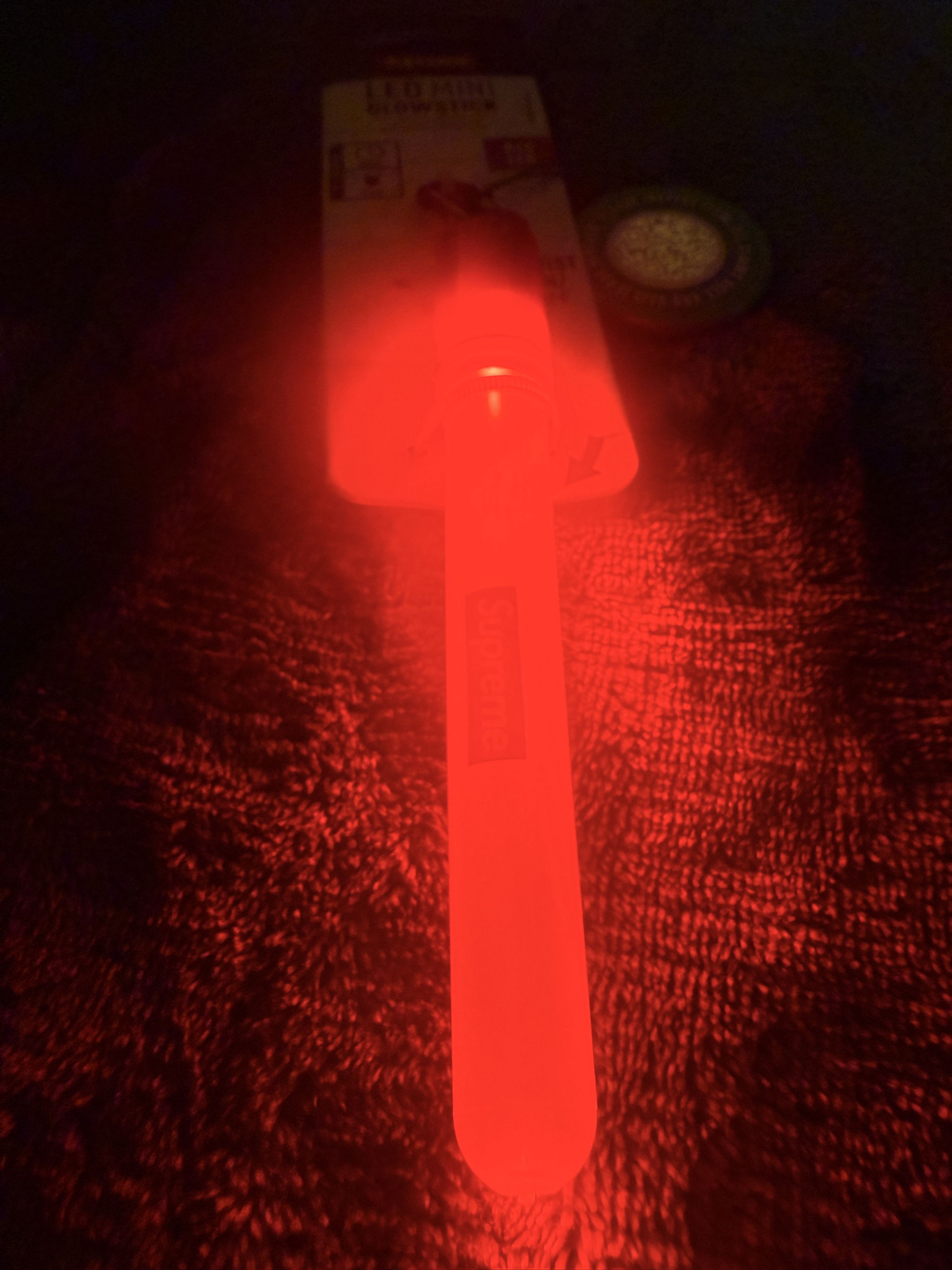 Supreme Supreme LED Mini Glowstick Red Size ONE SIZE - 4 Thumbnail