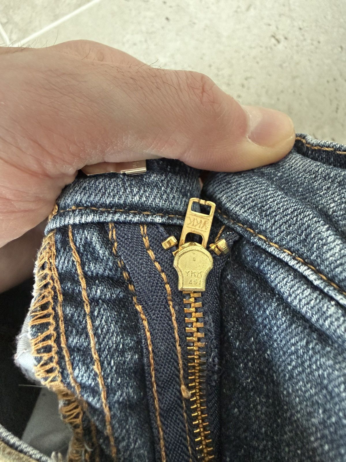Dolce & Gabbana Vintage Y2k Denim Blue Jeans Dolce & gabanna Size 29" - 6 Thumbnail