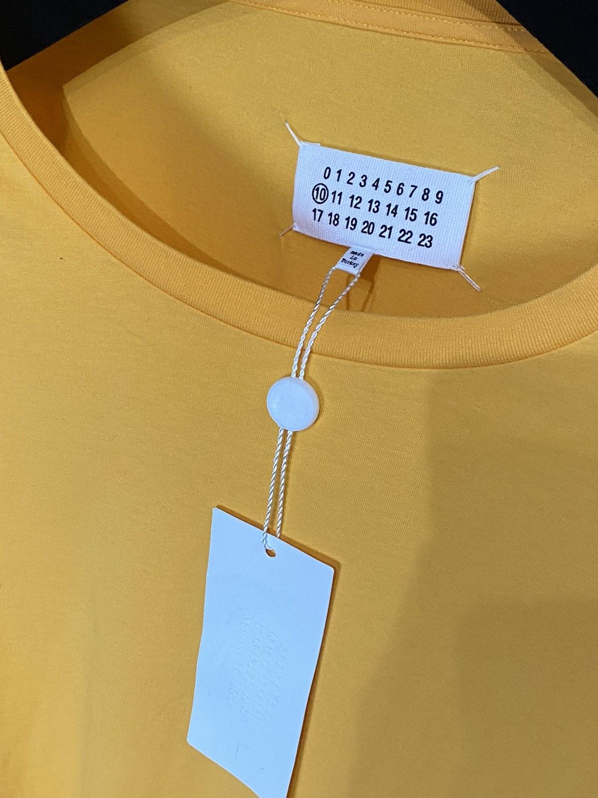 Maison Margiela SS18 $220 NEW MAISON MARGIELA TEE RELAXED FIT ORANGE SZ XXL Size US L / EU 52-54 / 3 - 4 Thumbnail