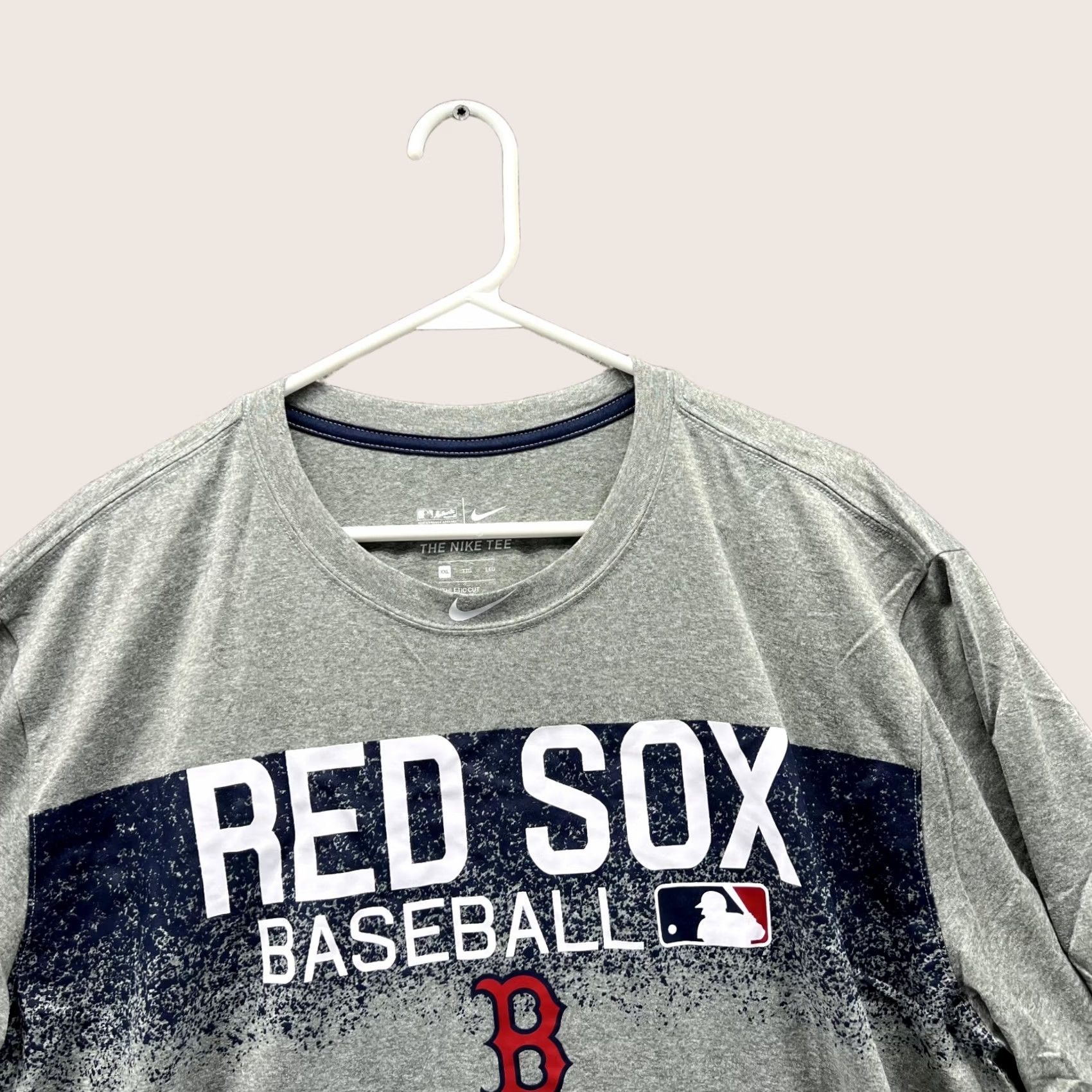 Nike Nike Dri-Fit Shirt Men 2XL Gray Crewneck MLB Vintage Red Sox Baseball Nike Shirt Size US XXL / EU 58 / 5 - 1 Thumbnail