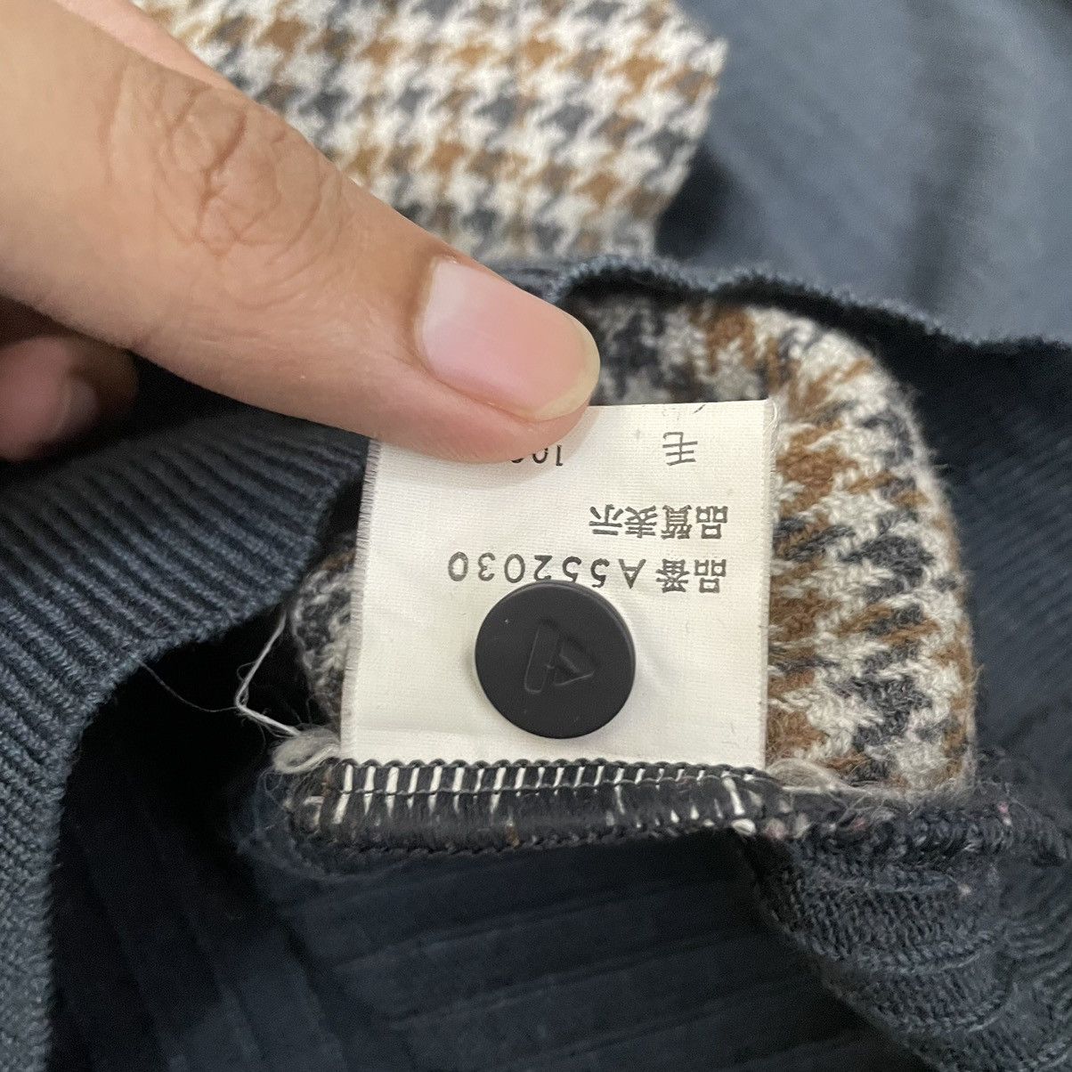 Aquascutum × Designer × Vintage Vintage Aquascutum Monogram Half Button Sweatshirt Size US S / EU 44-46 / 1 - 6 Thumbnail