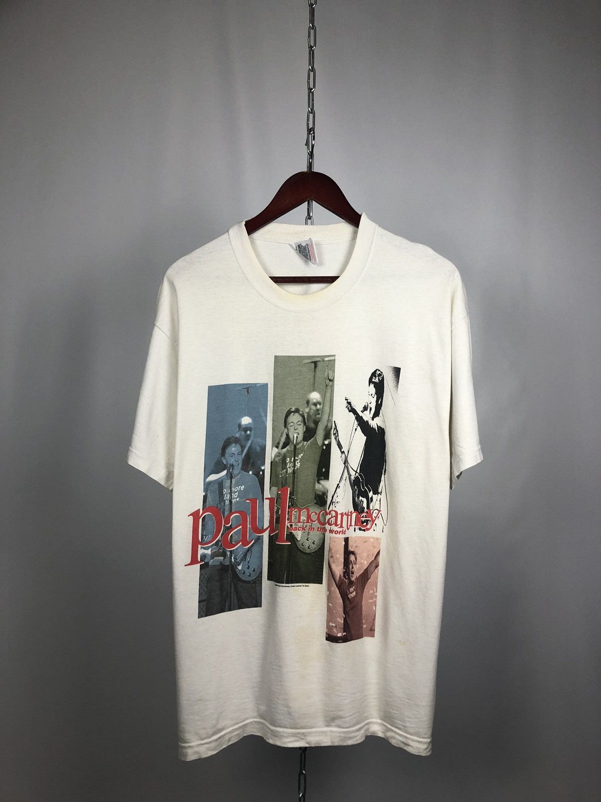 Vintage paul mccartney 2003 vintage T-shirts rare size XL Size US L / EU 52-54 / 3 - 1 Thumbnail