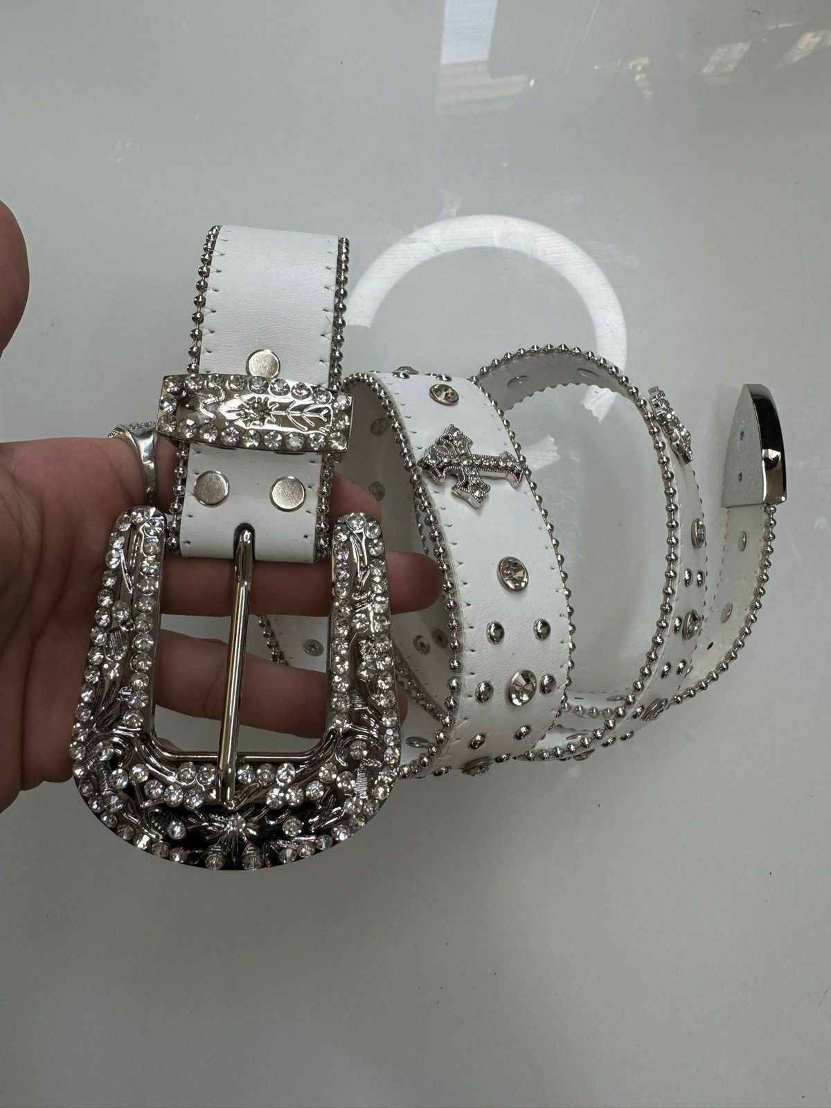 Japanese Brand CROSS BB TYPE BEAT BELT Size 40 - 1 Thumbnail