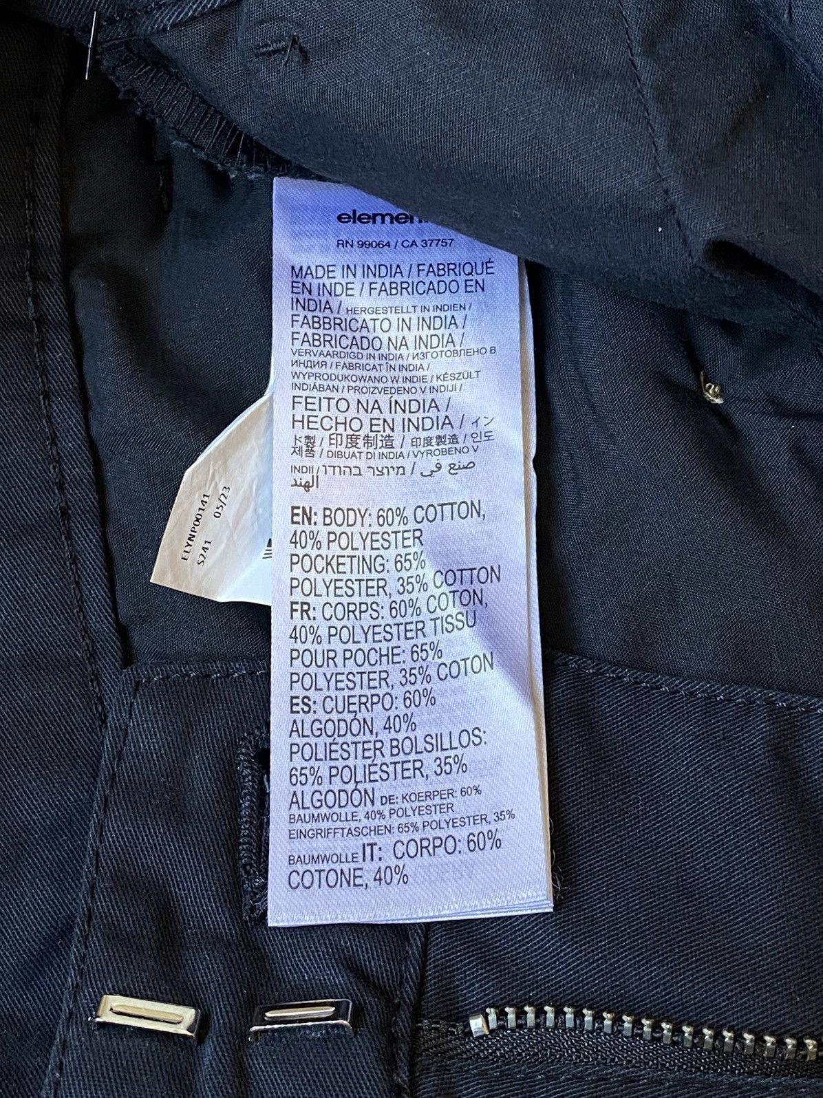 Element Element Howland Work Chino W28 EU38 Men’s Casual Trousers Size US 28 / EU 44 - 10 Thumbnail