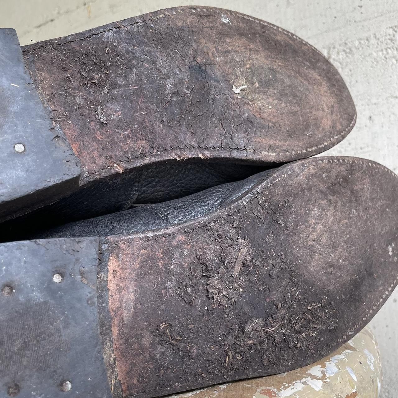 Vintage cool vintage made in mexico leather boots Size US 13 / EU 46 - 7 Thumbnail
