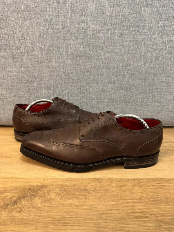 Wellensteyn Wellensteyn 4871 Derby Leather Brown Lace Ups size 43 Size US 10 / EU 43 - 2 Thumbnail