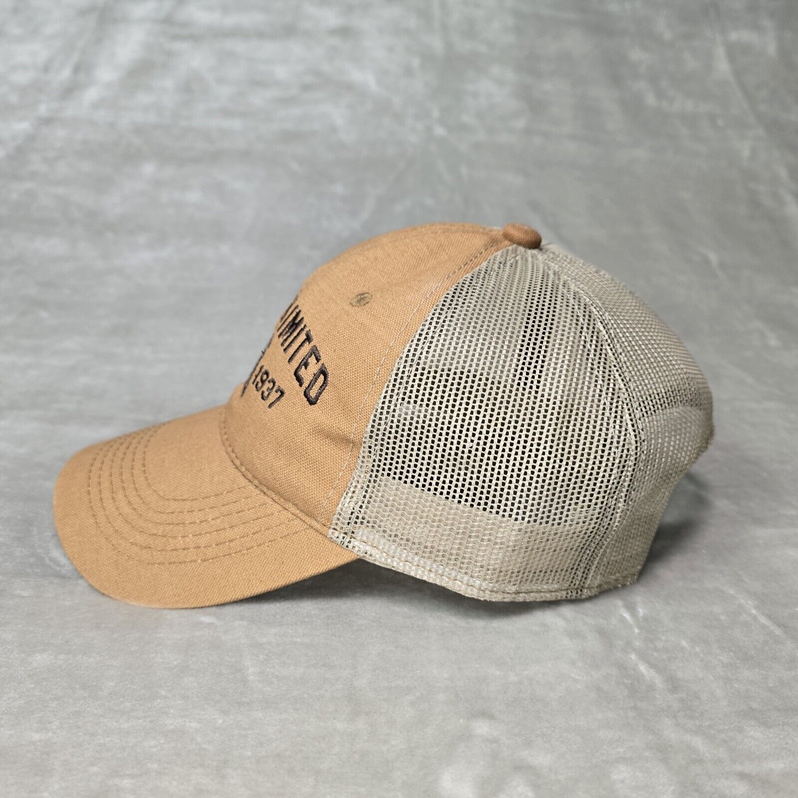 Other Ducks Unlimited Brown Trucker Hat Hunting Snapback EST. 1937 Size ONE SIZE - 4 Thumbnail