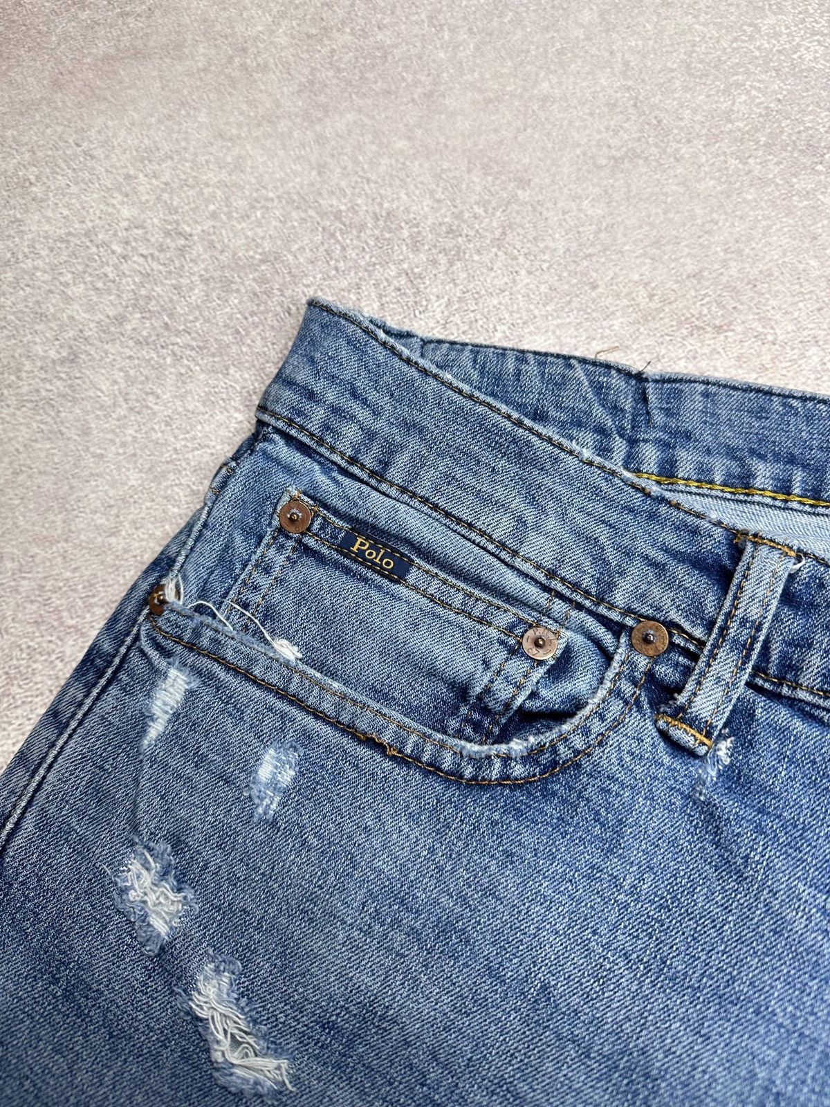 Polo Ralph Lauren Vintage Polo Ralph Lauren Old Money Sulliwan Slim Jeans 34 Size US 34 / EU 50 - 5 Thumbnail