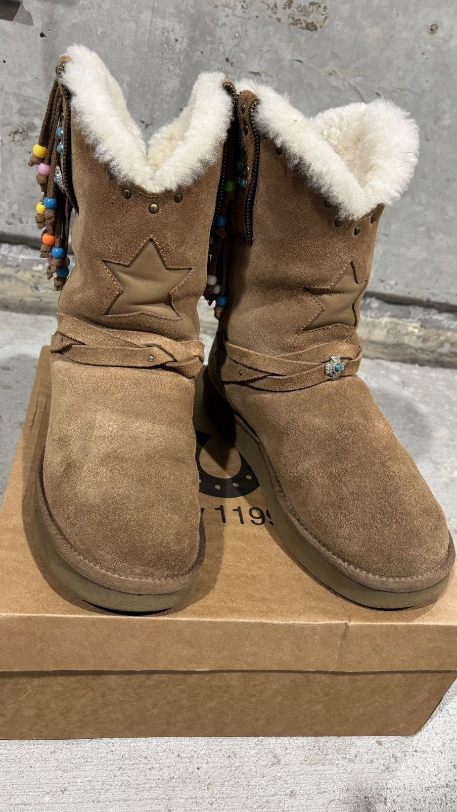 1199 Bazo 1199 Ugg Cowboy Boots Size US 10 / EU 43 - 2 Thumbnail