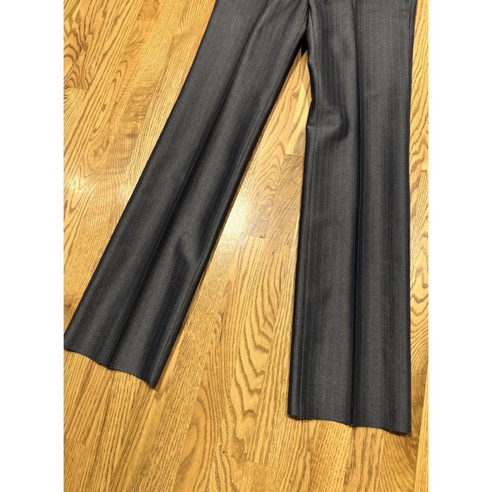 Vintage VINTAGE Circle S Pants Men Regular 32x37 Gray Polyester Straight Front Button Zipper Mock-Plain 80s 90s USA Suppor t Size US 32 / EU 48 - 3 Thumbnail