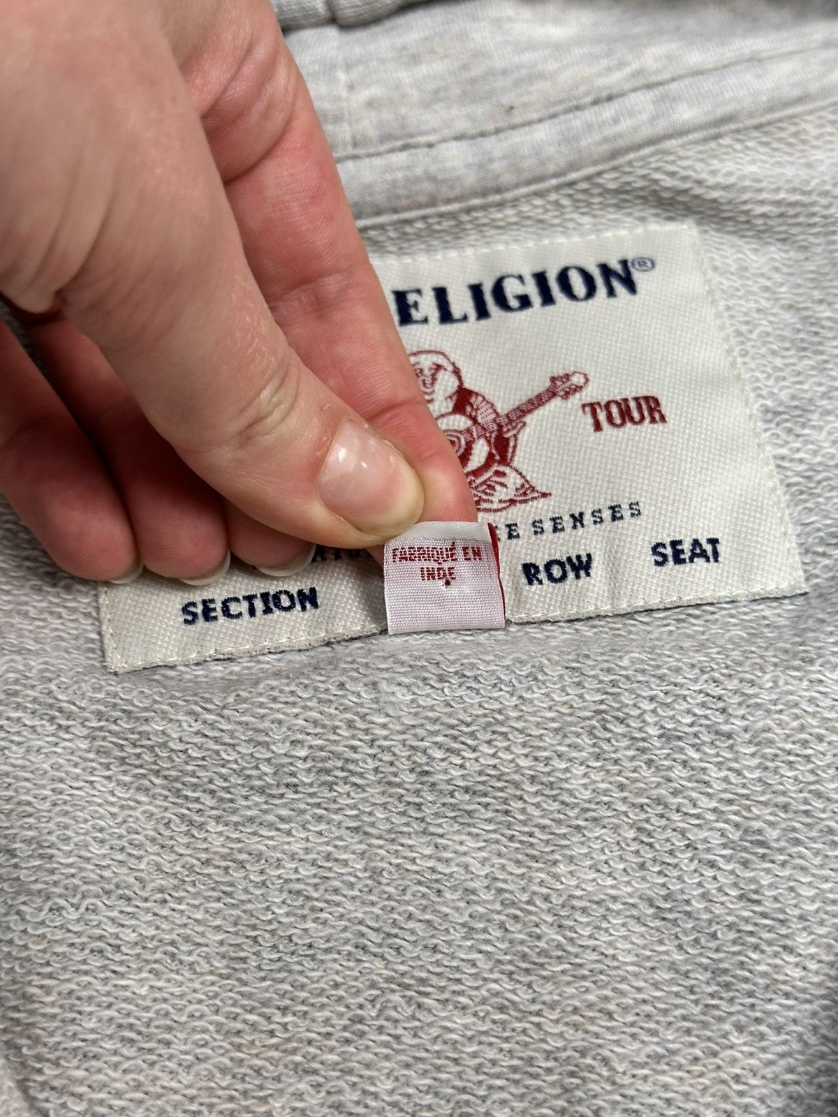 True Religion Vintage USA Hoodie True religion Japanese Style Ed Hardy Y2k Size US XXL / EU 58 / 5 - 9 Thumbnail