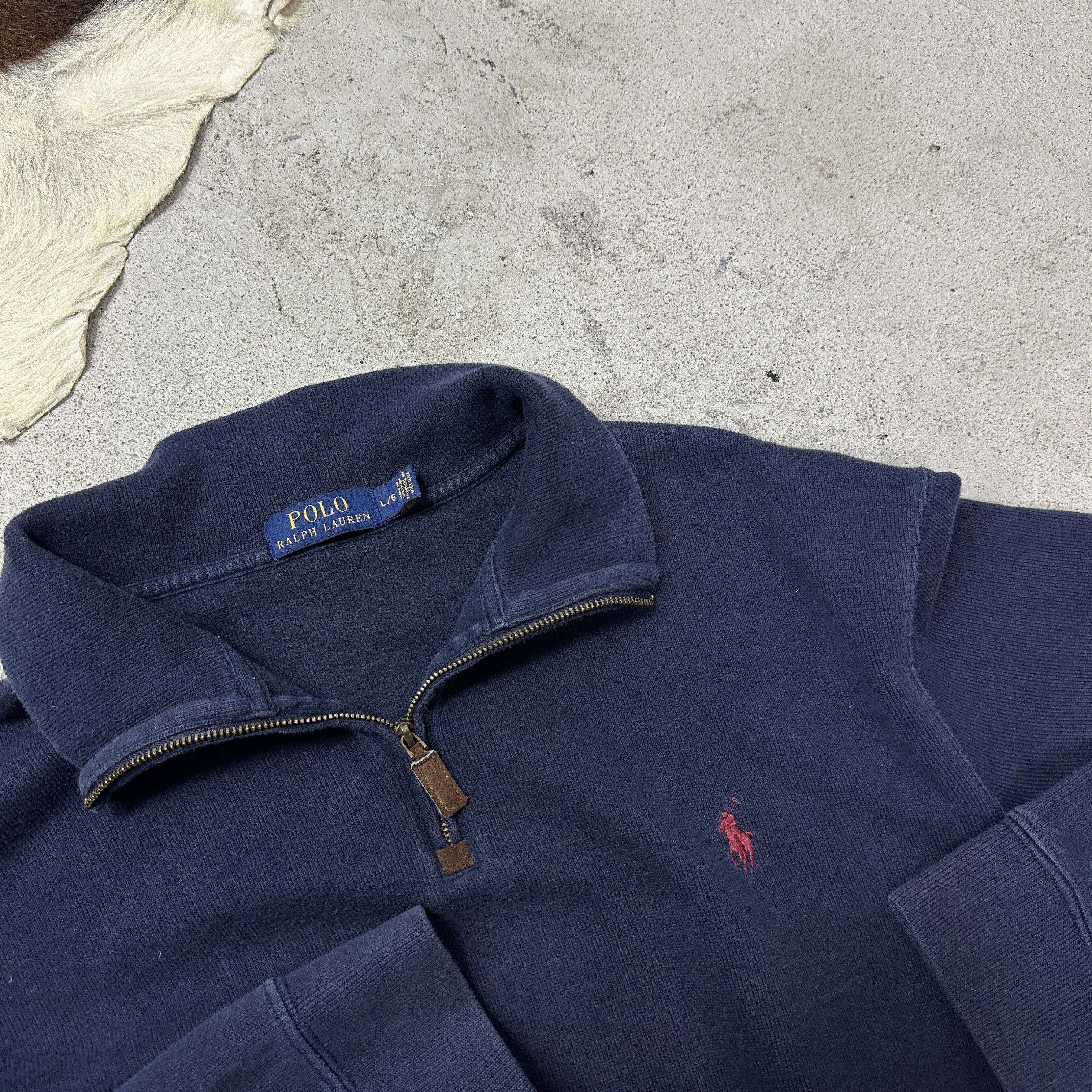 Polo Ralph Lauren Vintage Streetwear Polo Ralph Lauren 1/4 Zip Sweatshirt Y2K Size US L / EU 52-54 / 3 - 3 Thumbnail
