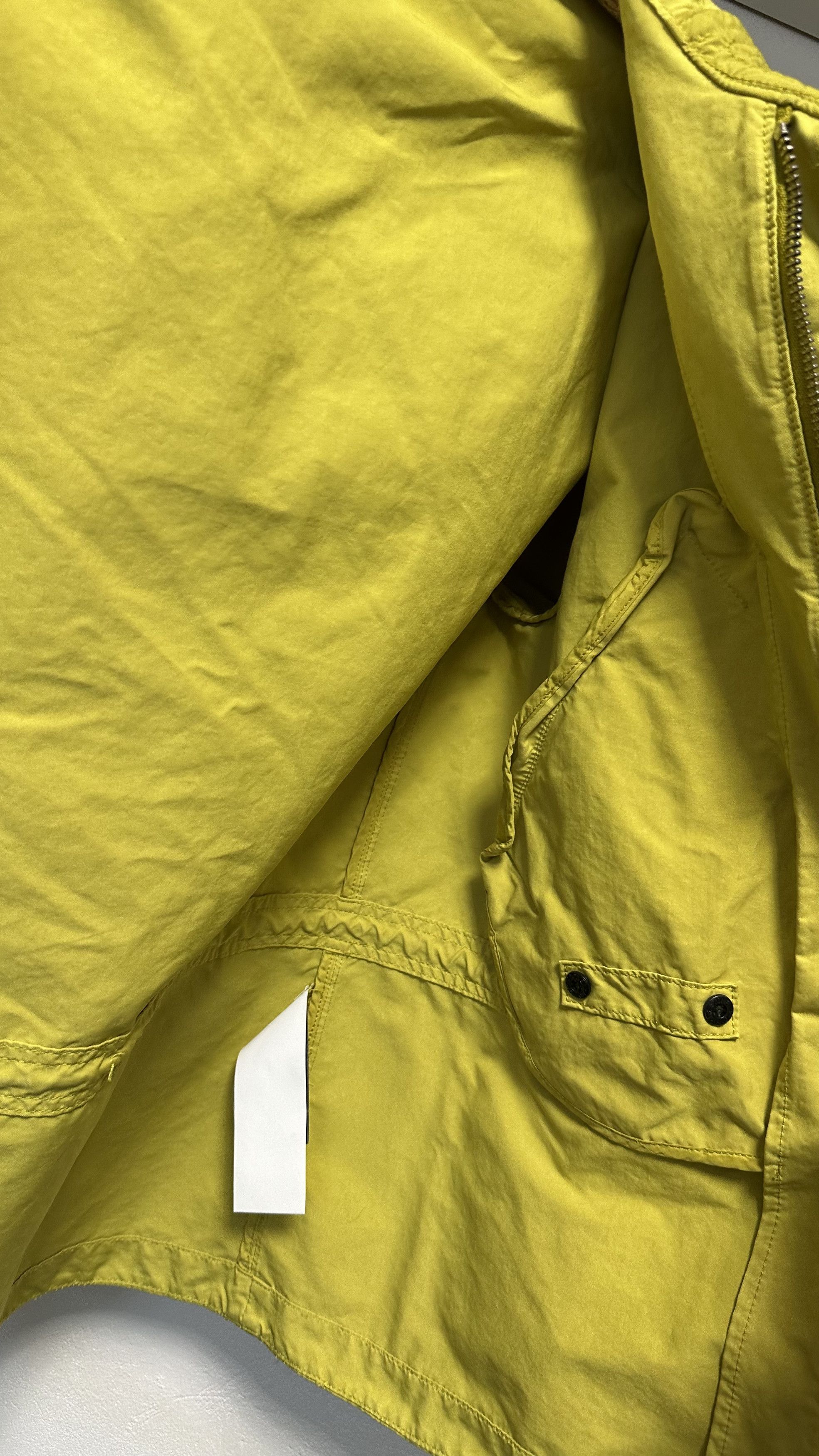 Stone Island Stone Island Yellow David TC Garment Dyed Parka Jacket Size US S / EU 44-46 / 1 - 20 Thumbnail