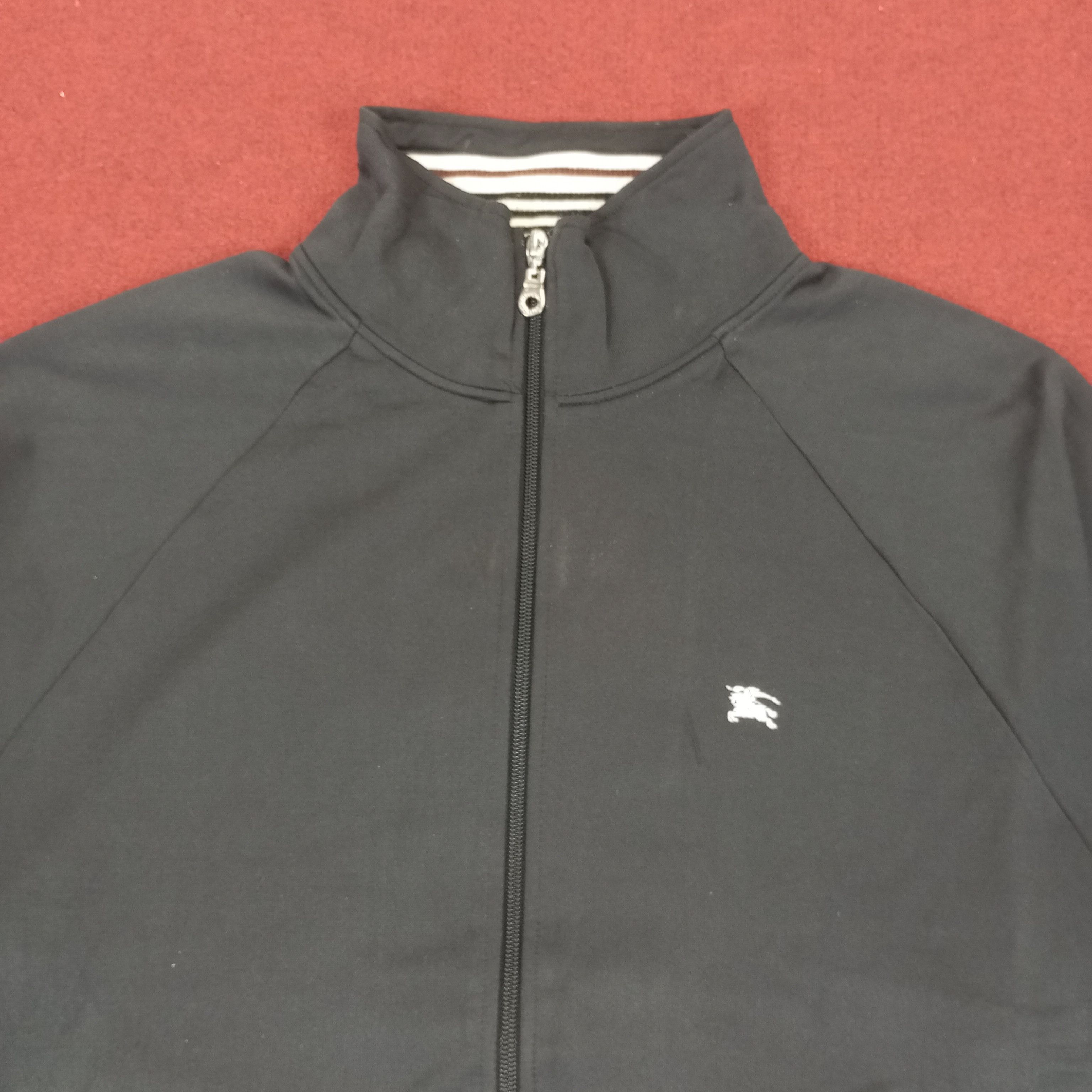 Burberry × Vintage Burberry Black Label Small Logo Sweater Jacket Size US M / EU 48-50 / 2 - 2 Thumbnail