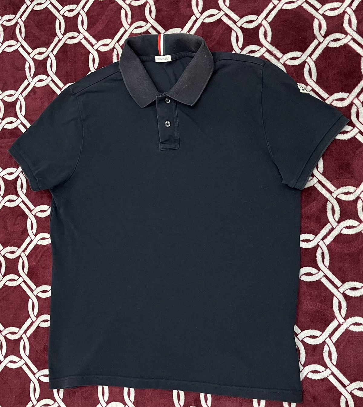 Moncler Steals Moncler Maglia Polo Manica Corta 👕 Size US M / EU 48-50 / 2 - 1 Thumbnail
