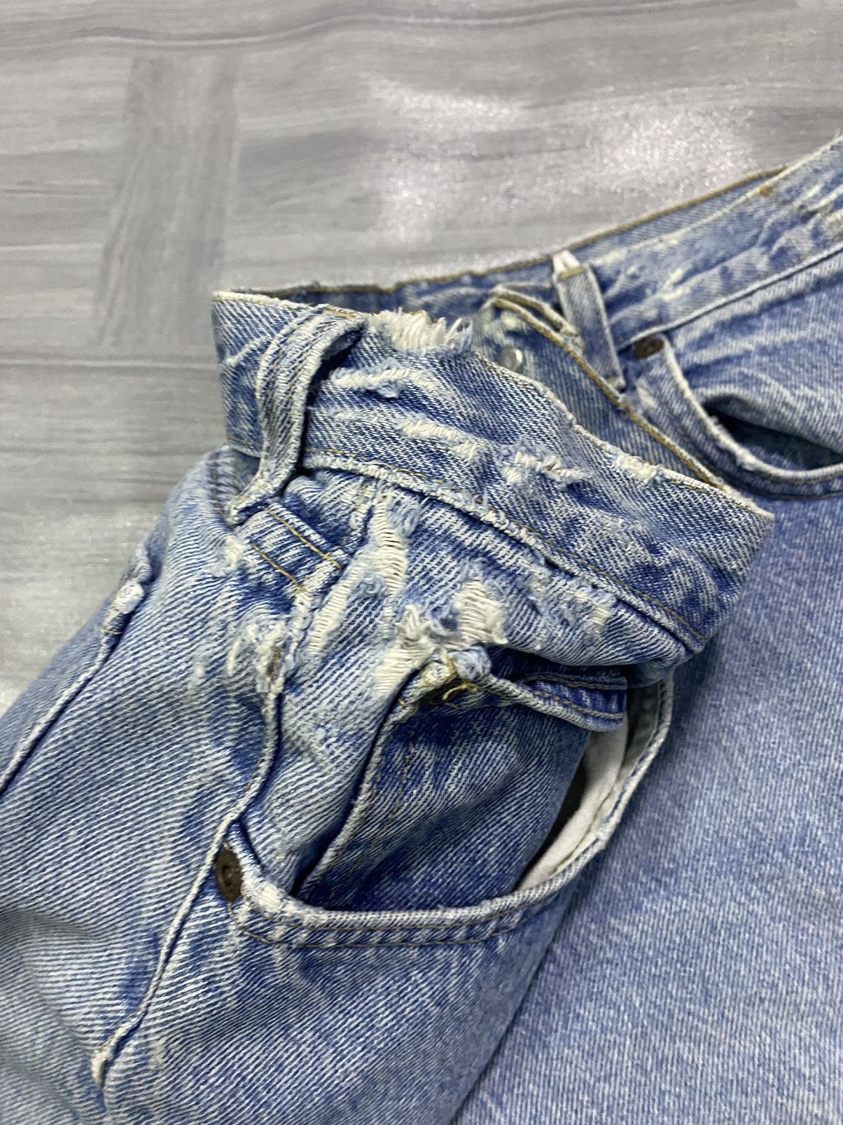 Sonoma Vintage Sonoma Distressed Old School Denim Size US 30 / EU 46 - 10 Thumbnail