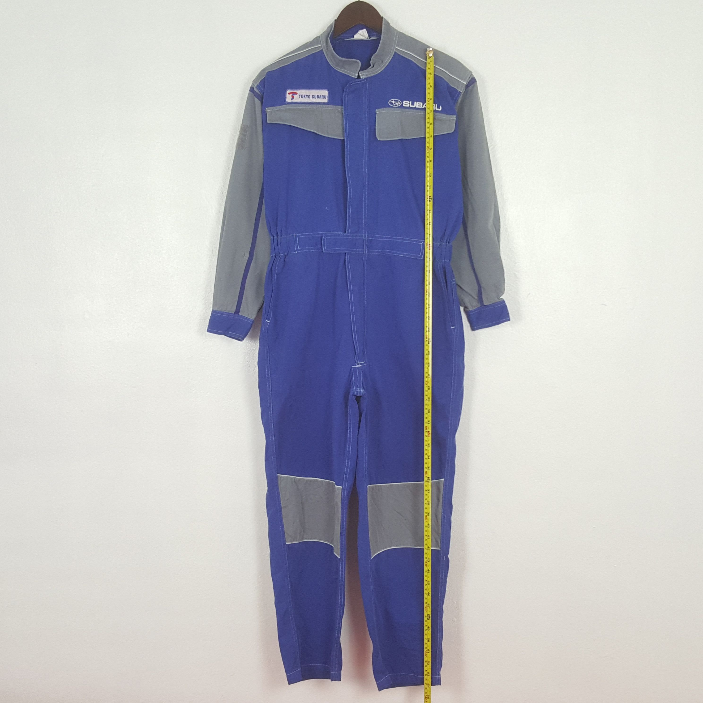 Japanese Brand Vintage Subaru Racing Worker Jumpsuit Jacket Size US L / EU 52-54 / 3 - 7 Thumbnail