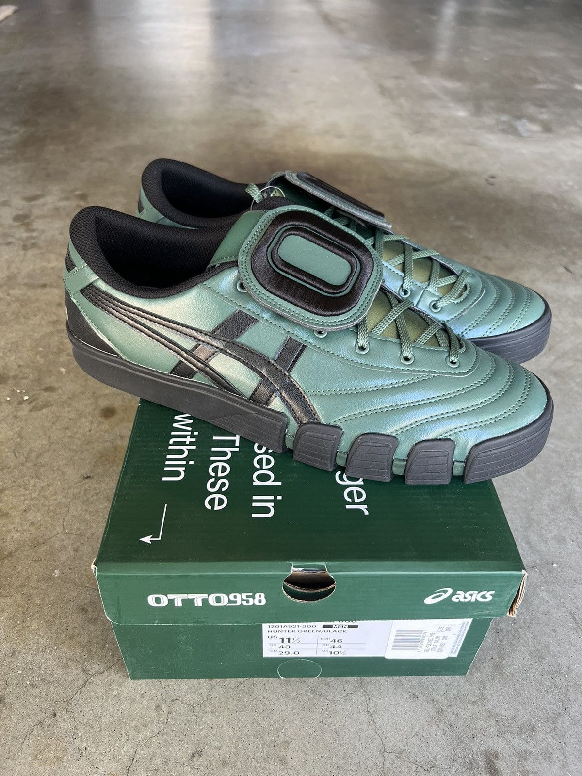 Asics DS Otto 958 Asics Gel-Flexkee Green Size 11.5 | Grailed