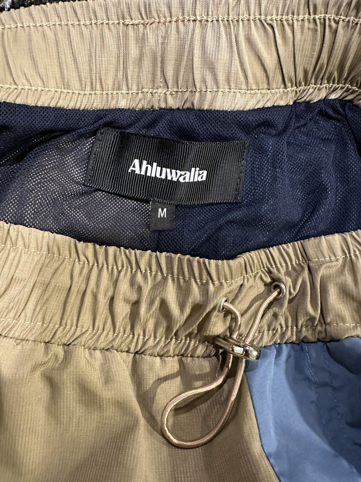 Ahluwalia Ahluwalia Mel Patchwork Colorblock Nylon Track Pants Size US 32 / EU 48 - 7 Thumbnail