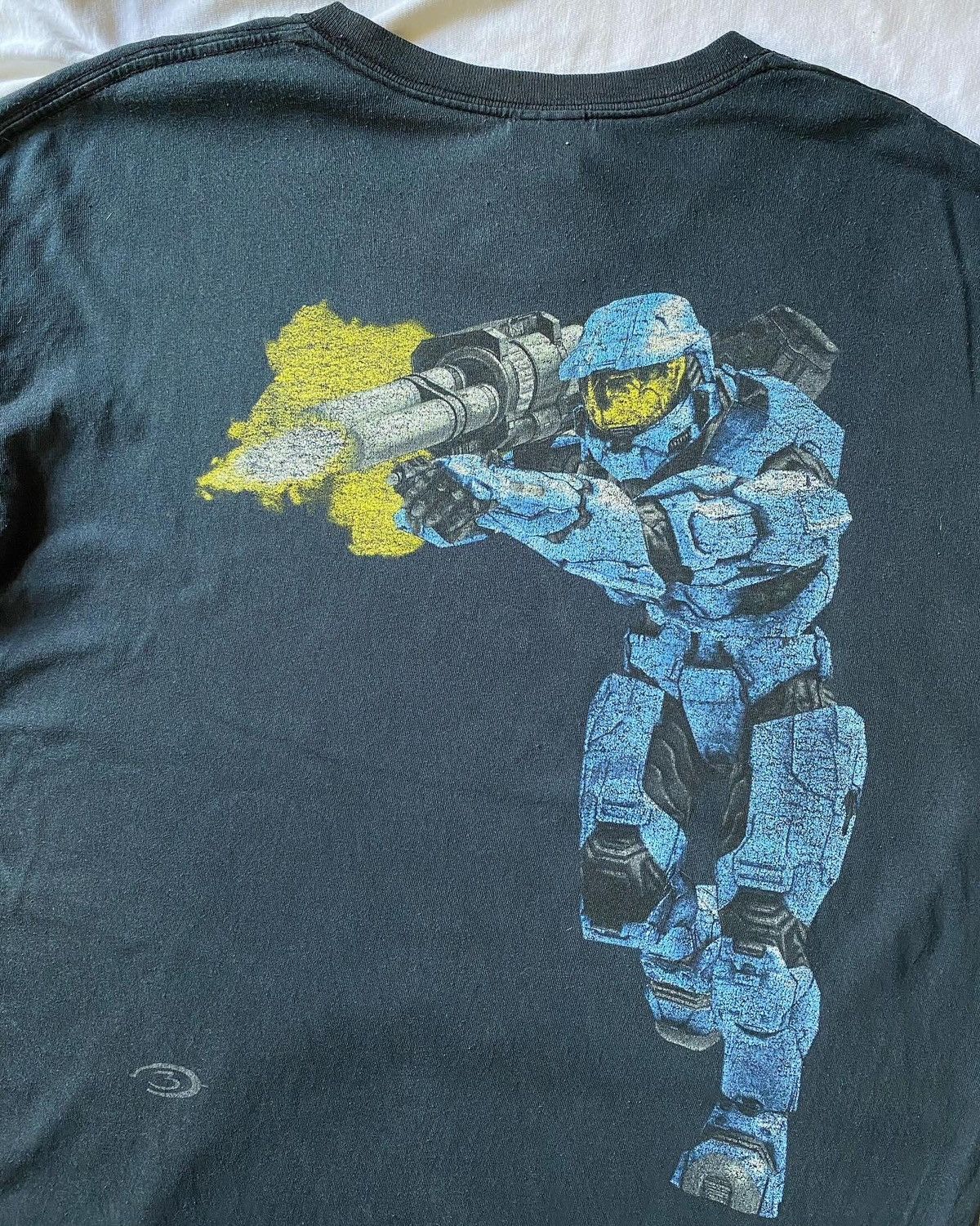 Halo × Playstation × Vintage Xbox Halo3 Red vs Blue T-shirt Size US L / EU 52-54 / 3 - 2 Thumbnail