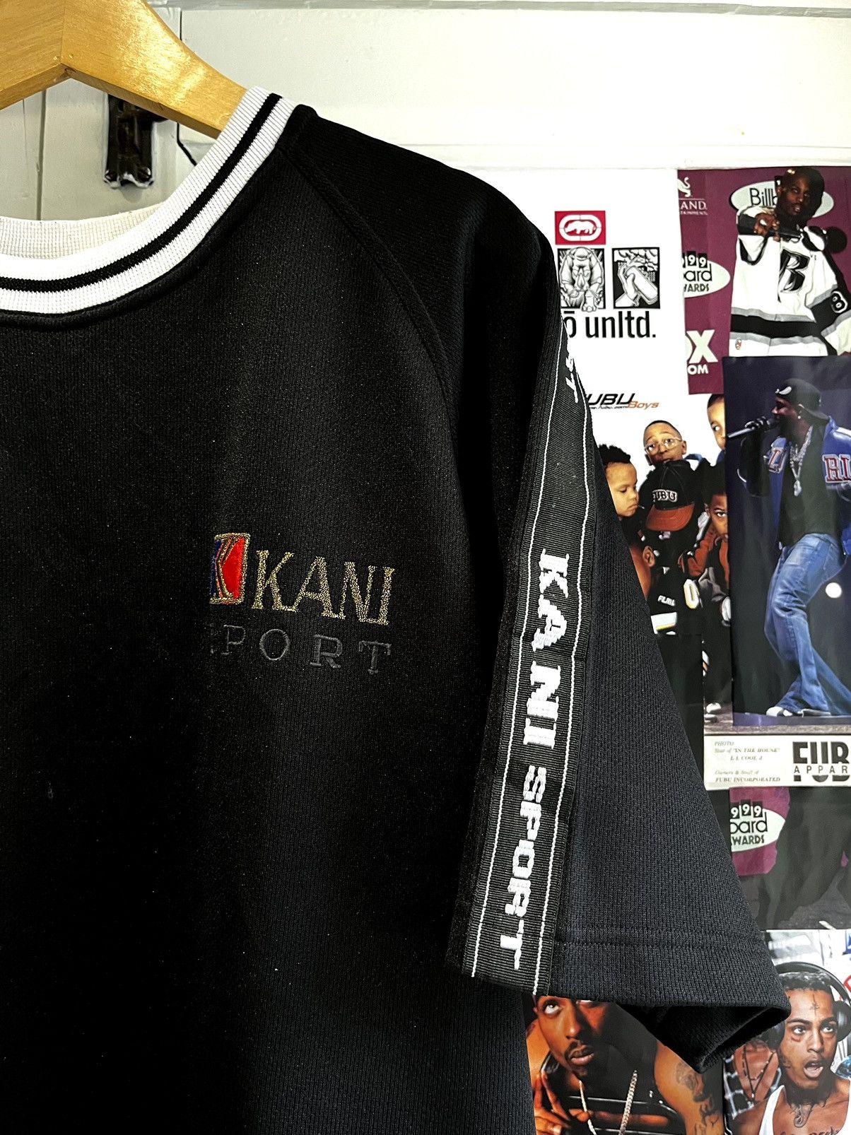 Karl Kani × Vintage 2000’S HIPHOP JERSEY KARL KANI SPORT Size US XL / EU 56 / 4 - 13 Thumbnail
