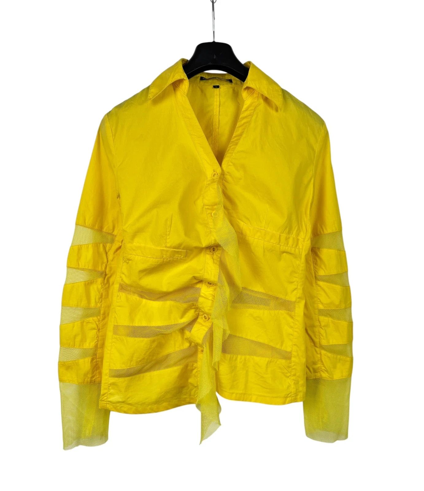 Dolce & Gabbana Dolce & Gabbana Vintage Shirt With Mesh size L Size L / US 10 / IT 46 - 11 Thumbnail