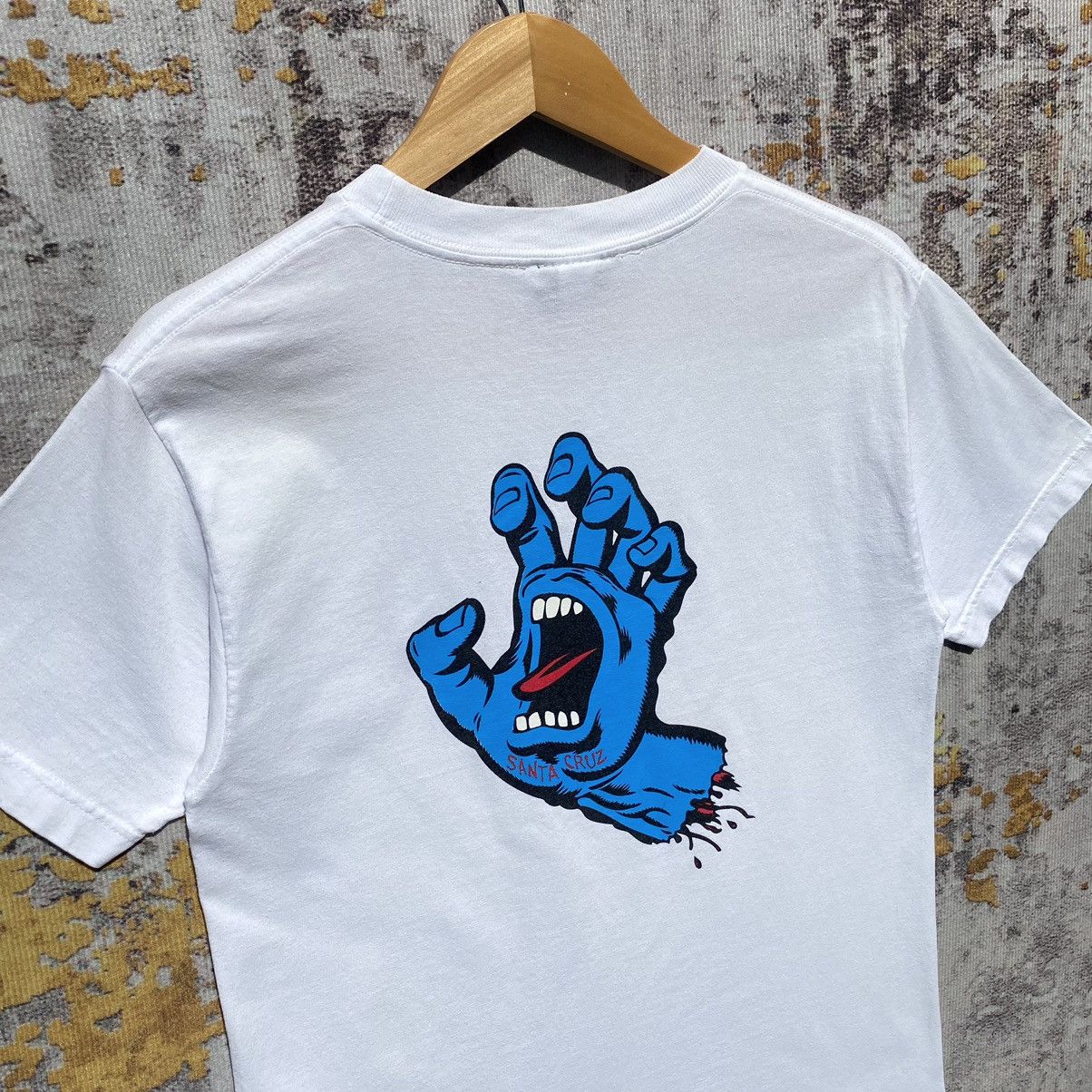 Santa Cruz Skateboards Vintage Santa Cruz Speed Wheels Tee Backhit Santa Cruz Skate Size US S / EU 44-46 / 1 - 5 Thumbnail