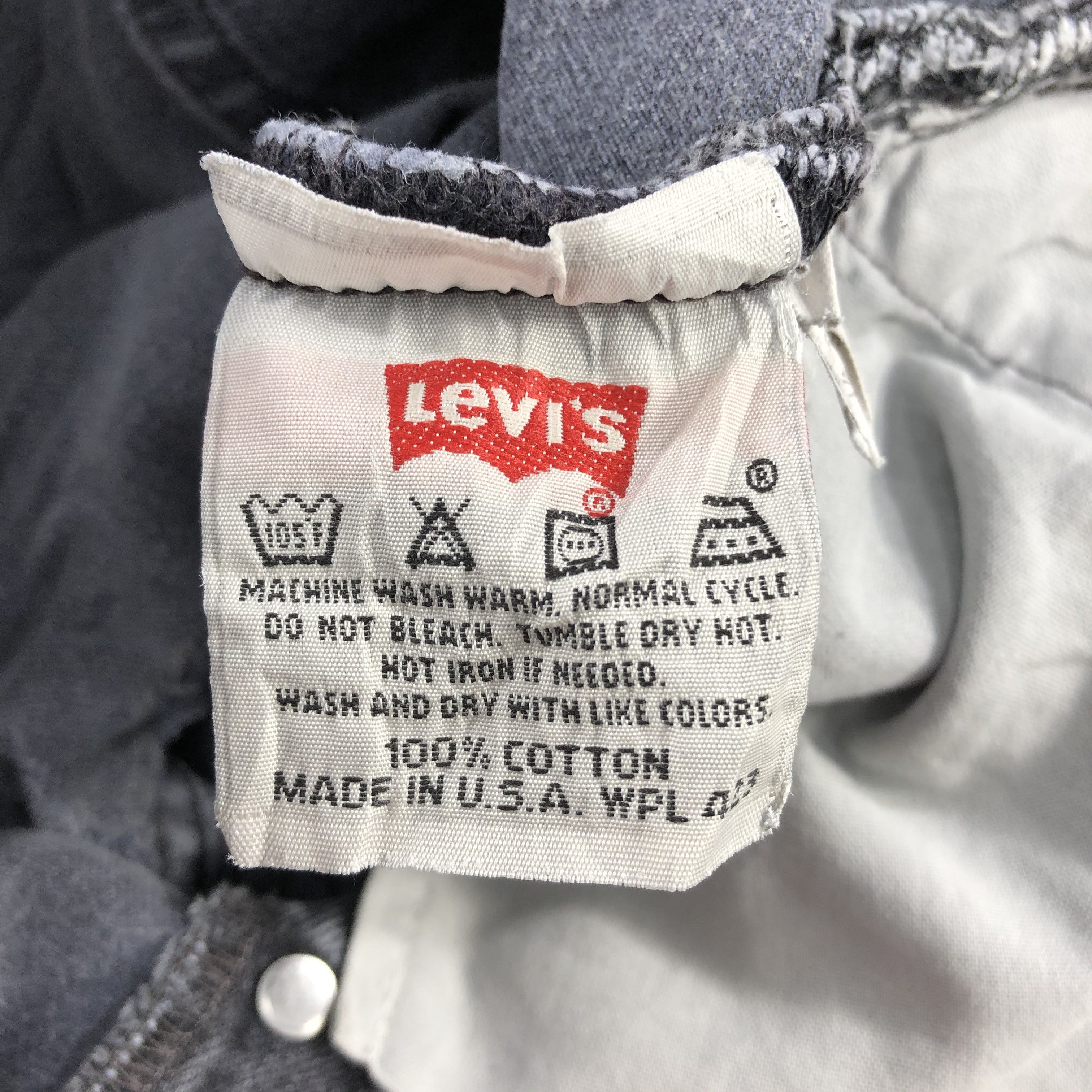 Levi's × Vintage Vintage 90s Levis 501 Ash Gray Jeans-JM2392 Size US 32 / EU 48 - 14 Thumbnail