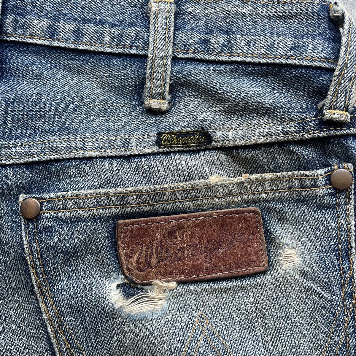 Vintage Vintage Wrangler Rusty Jeans Distressed Faded Pants Denim Size US 31 - 9 Thumbnail