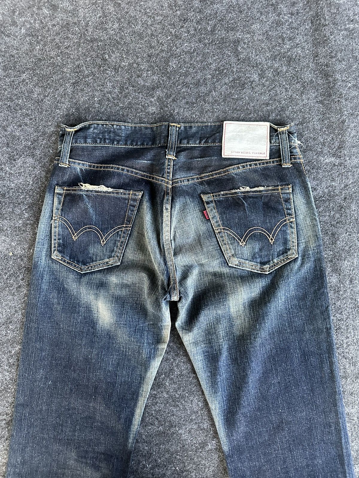 Edwin Edwin Rebel Limited Flare Vintage Denim 32x32 D366 Size US 32 / EU 48 - 6 Thumbnail