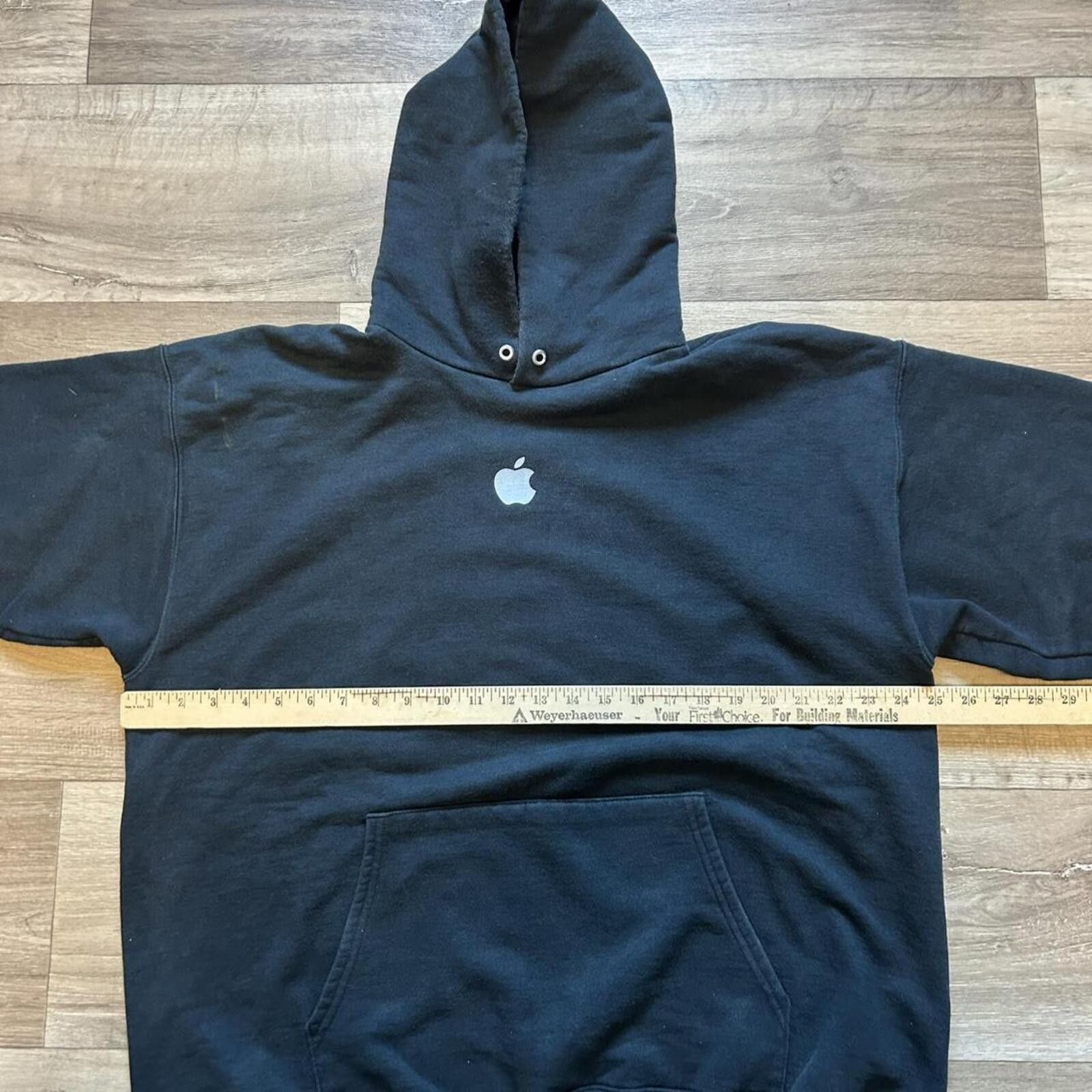 Apple Apple Men's Black Hoody Size US L / EU 52-54 / 3 - 6 Thumbnail