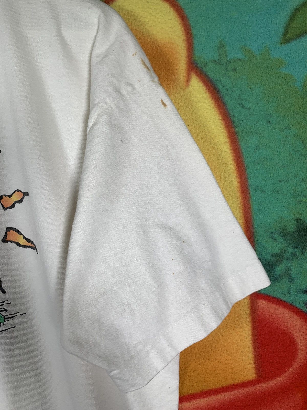 Fruit Of The Loom × Vintage Vintage 90s Gilby's Gin Dive Right In T Shirt Single Stitch Size US XXL / EU 58 / 5 - 4 Thumbnail