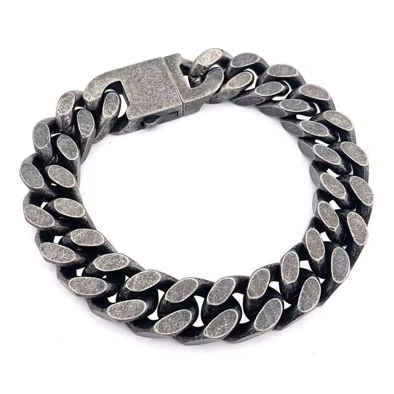 Other Wide Curb Chain Bracelet Size ONE SIZE - 5 Thumbnail