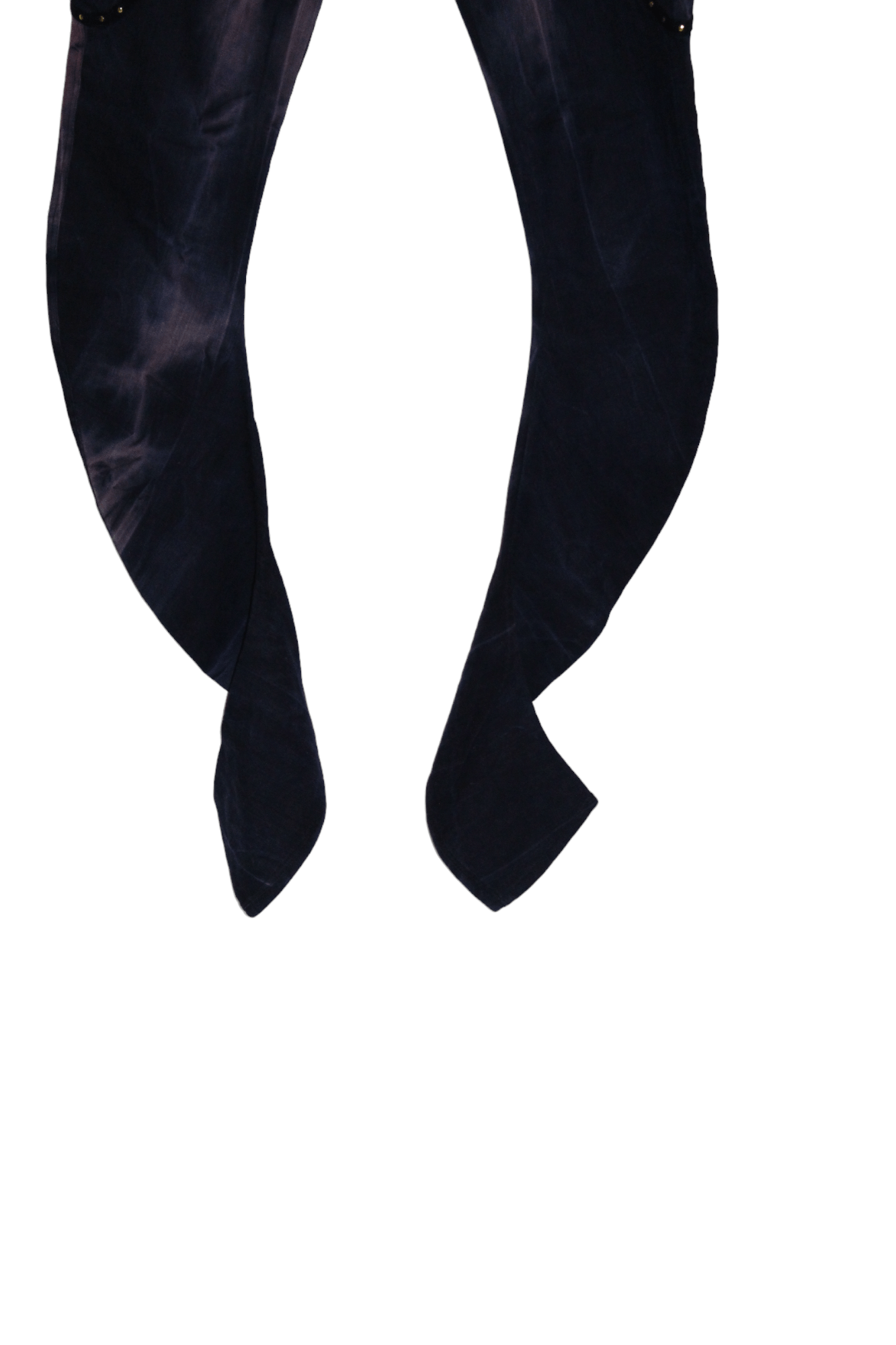 14th Addiction Rebekka Ruetz Studded Tie-dye Denim Arc Skinny Pants Size 31" - 4 Thumbnail