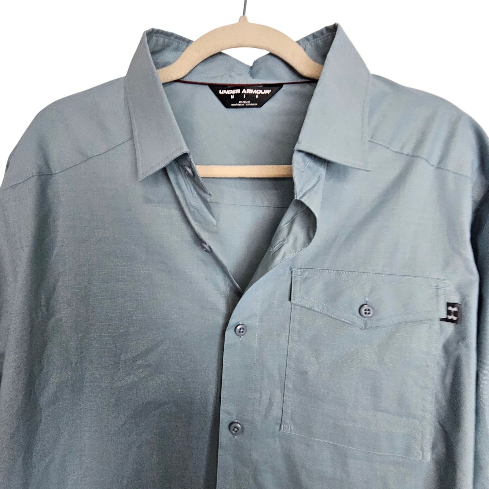Under Armour Under Armour Mens Shirt L Gorpcore Wicking Outdoor Stretch Size US L / EU 52-54 / 3 - 7 Thumbnail