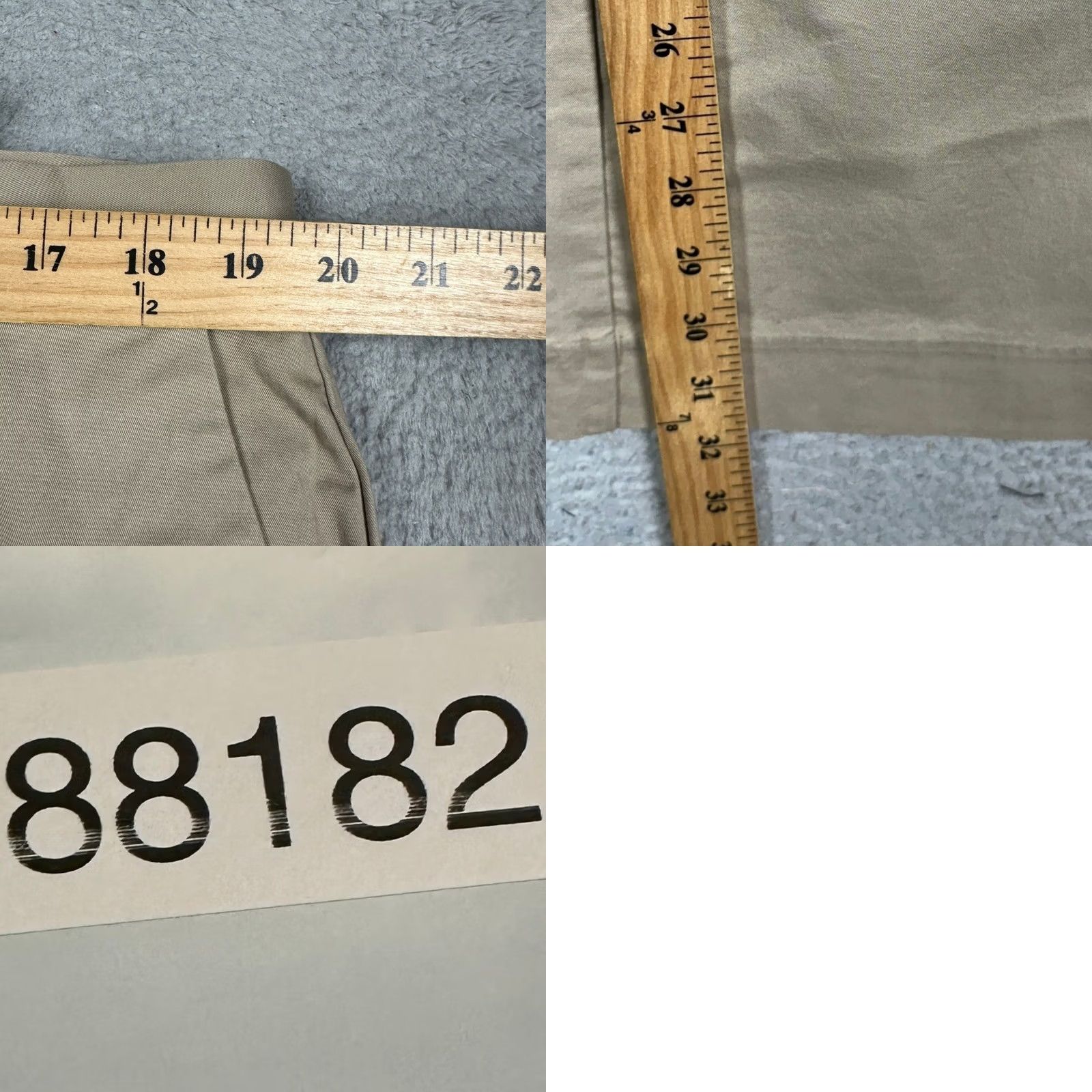 Calvin Klein Calvin Klein Refined Stretch Chino Pants Mens 38X32 Beige Taupe Slim Fit Business Casual shirts? Size US 38 / EU 54 - 8 Thumbnail