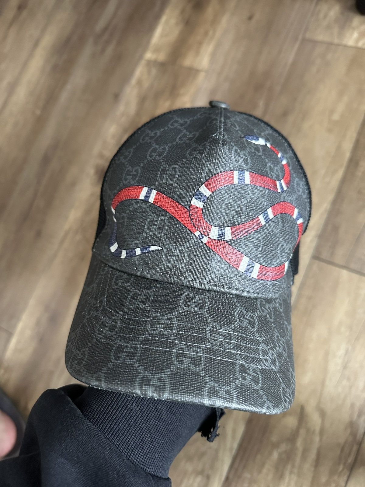 Gucci Gucci Kingsnake Baseball Cap Hat Italy Size ONE SIZE - 3 Thumbnail