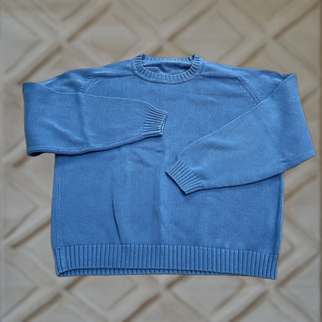 VINTAGE Lands' End Womens Plus Size 2X Pullover Sweater Knit