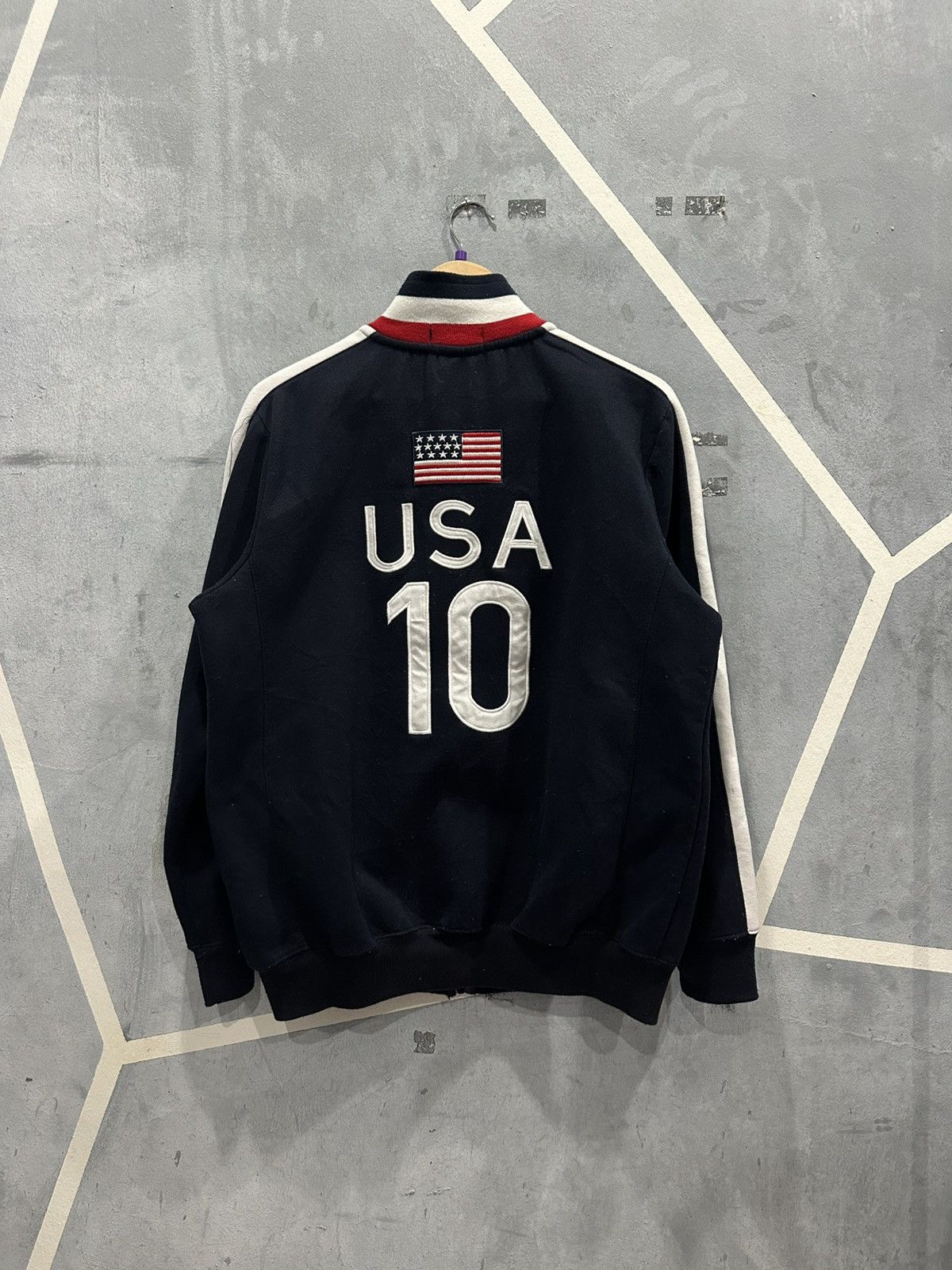Polo Ralph Lauren Polo Ralph Lauren USA Zipper Sweatshirt Size US L / EU 52-54 / 3 - 15 Thumbnail