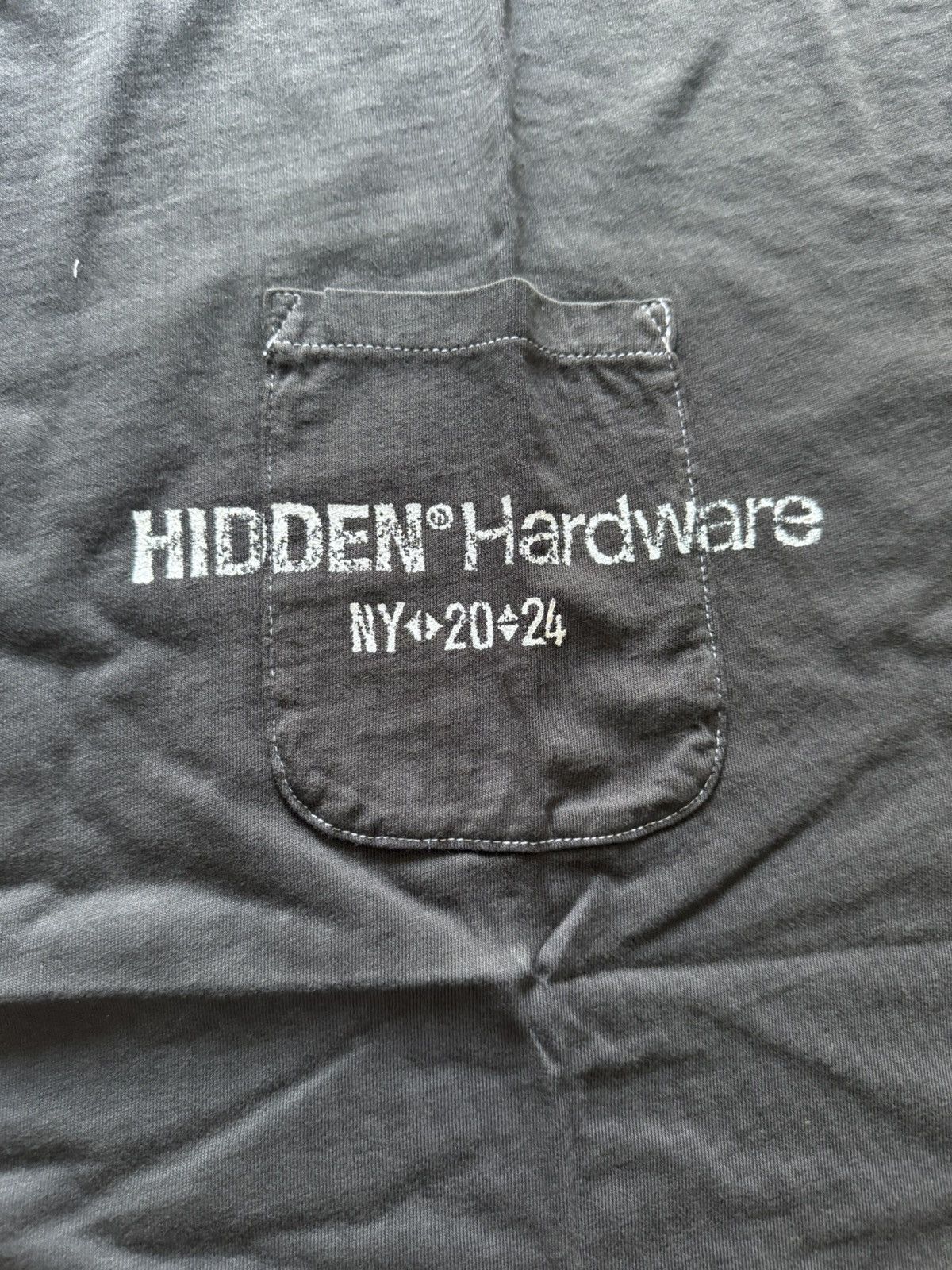 HIDDEN Hidden Hardware Contrast Pocket Tee Black 2XL Size US XXL / EU 58 / 5 - 2 Thumbnail