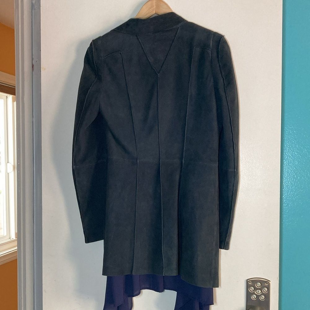 Navy waterfall blazer best sale